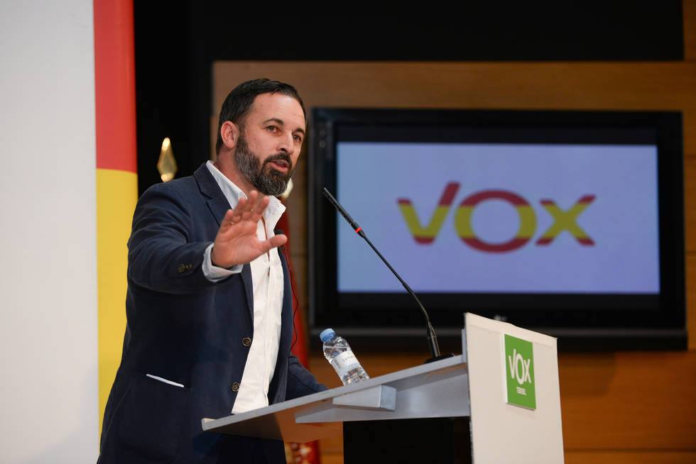 El líder de Vox, Santiago Abascal | Facebook VOX ESPAÑA