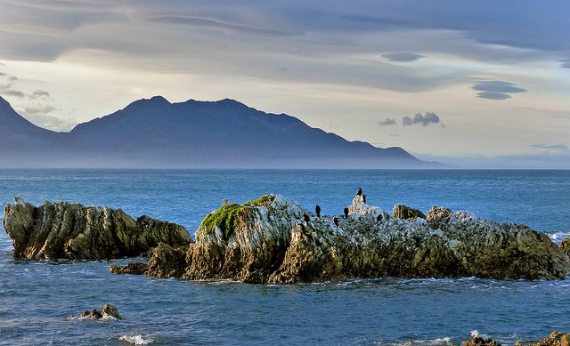 Un indret de Kaikoura, al sud de Nova Zelanda