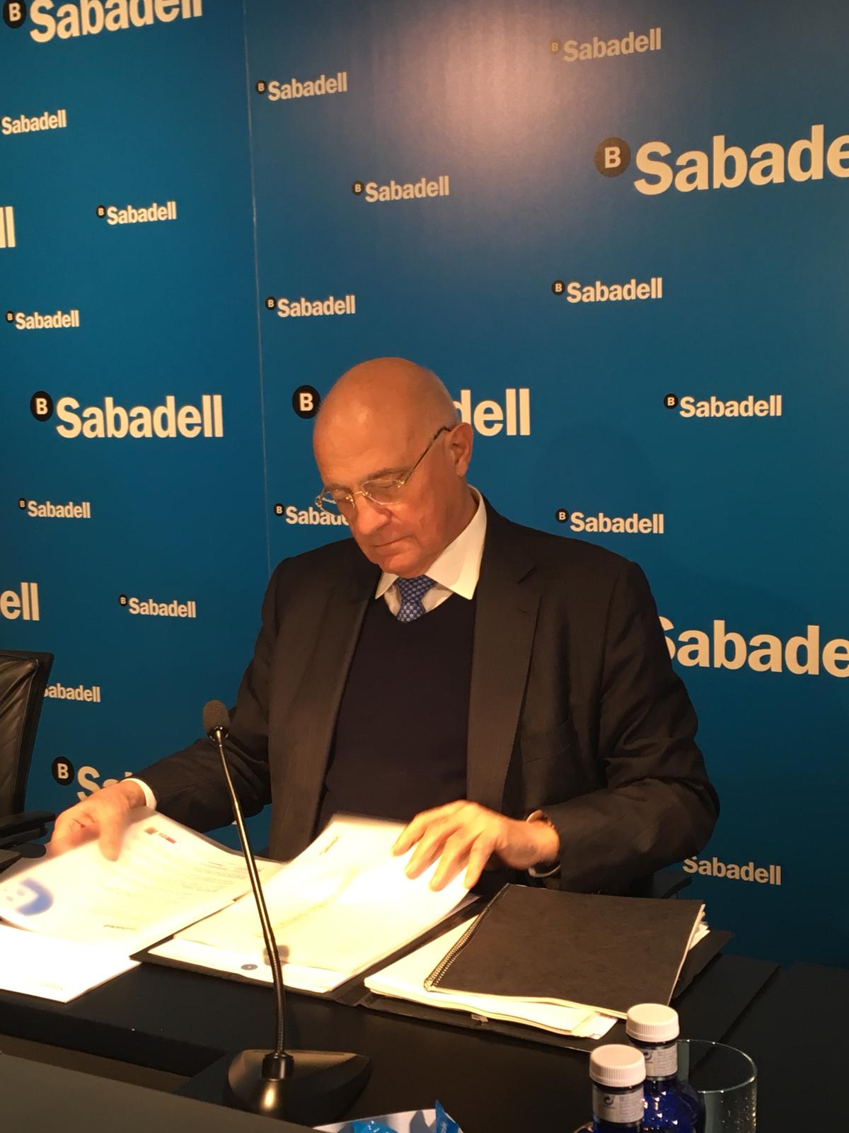 Josep Oliu, presidente del Banc Sabadell | VC