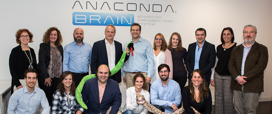 L'equip d'Anaconda Biomed, a Sant Cugat del Vallès, és una de les empreses premiades |Cedida