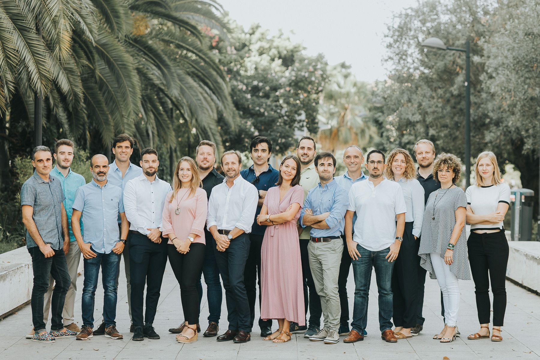 El equipo de la startup valenciana Sales Layer | Cedida