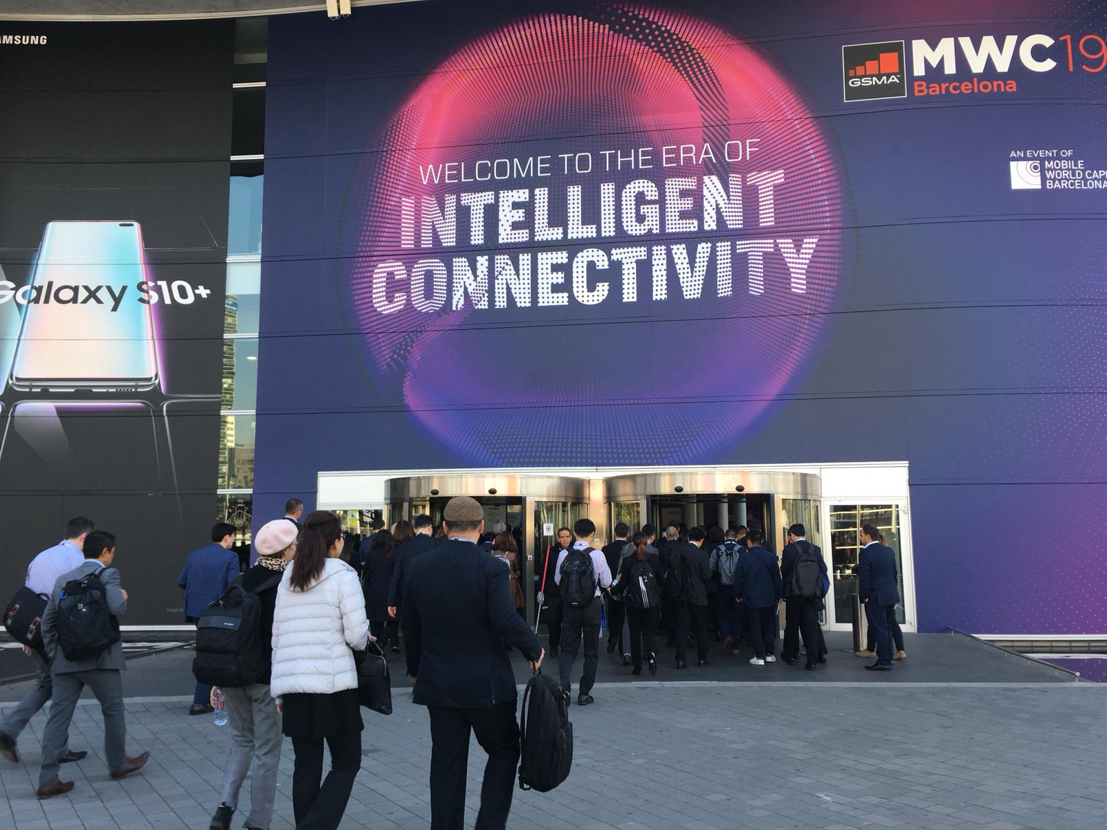 L'entrada del MWC durant l'edició de 2019 | VC