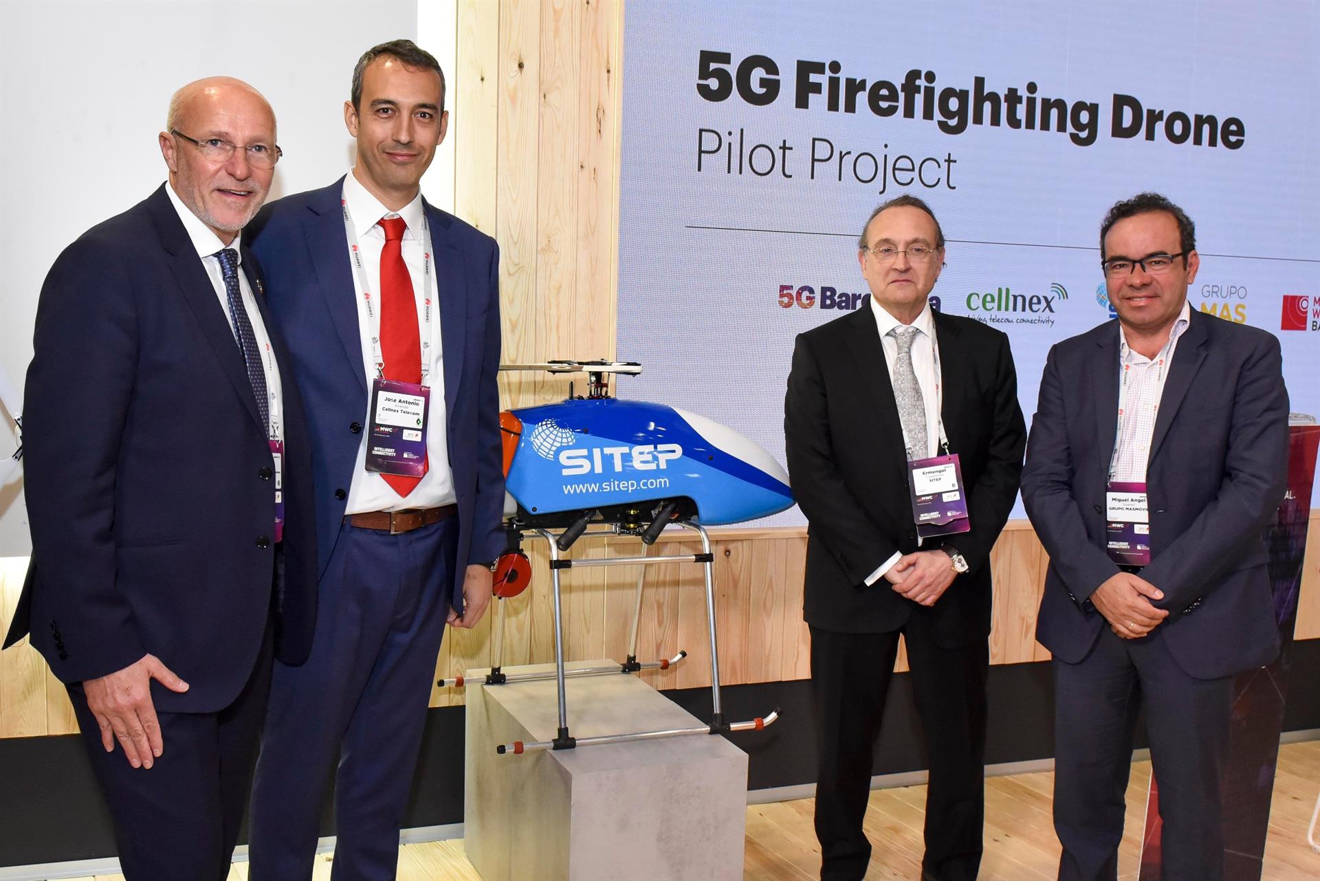 Cellnex i MWCapital impulsen els Drons 5G durant el MWC | EP