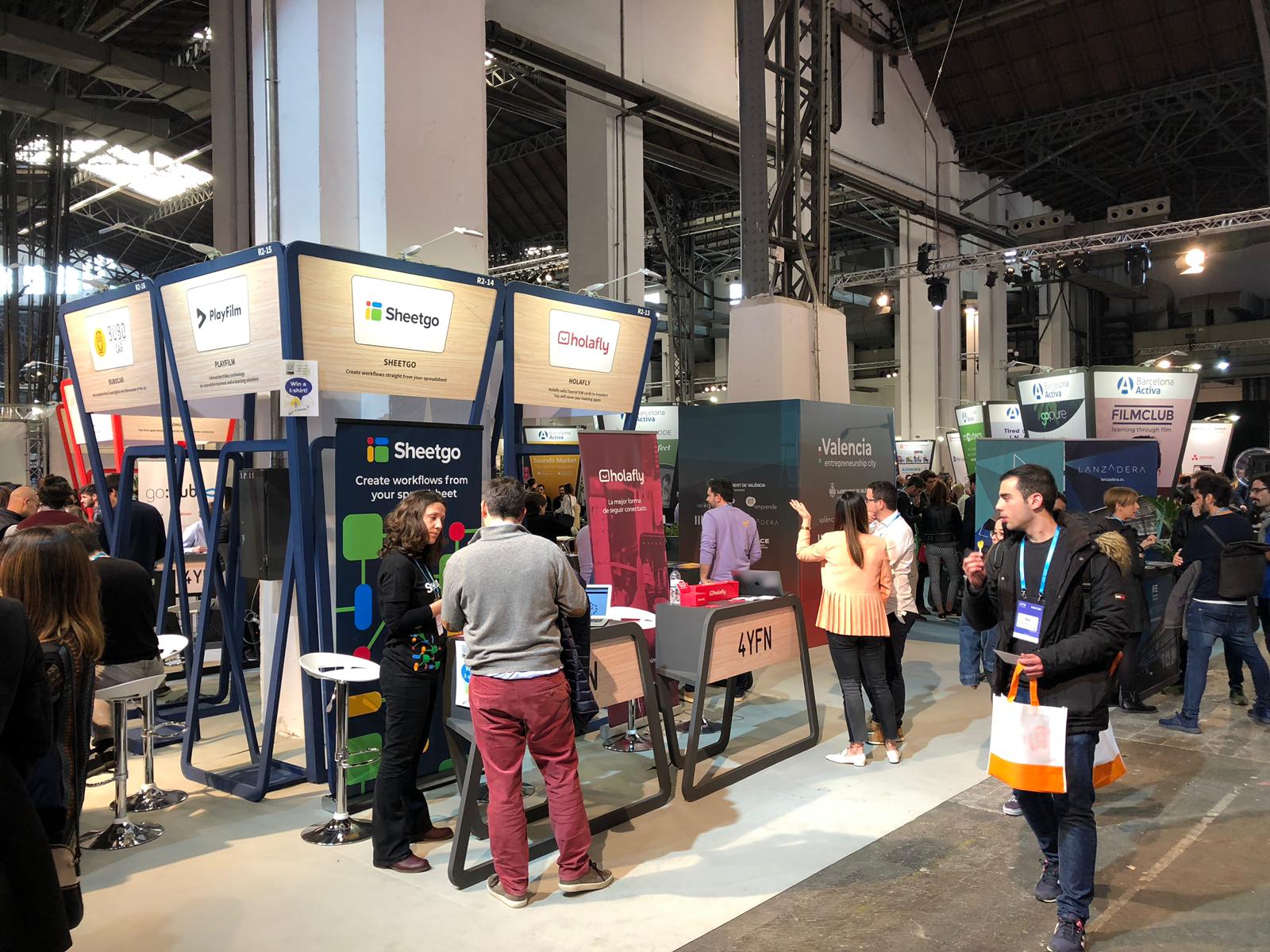 Lanzadera y Valencia Activa, presentes al 4YFN