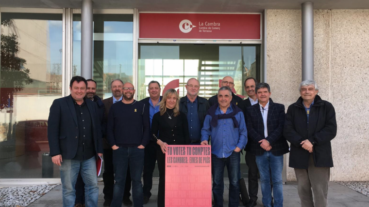 Les candidatures sobiranistes a la Cambra de Comerç de Terrassa | R.R.