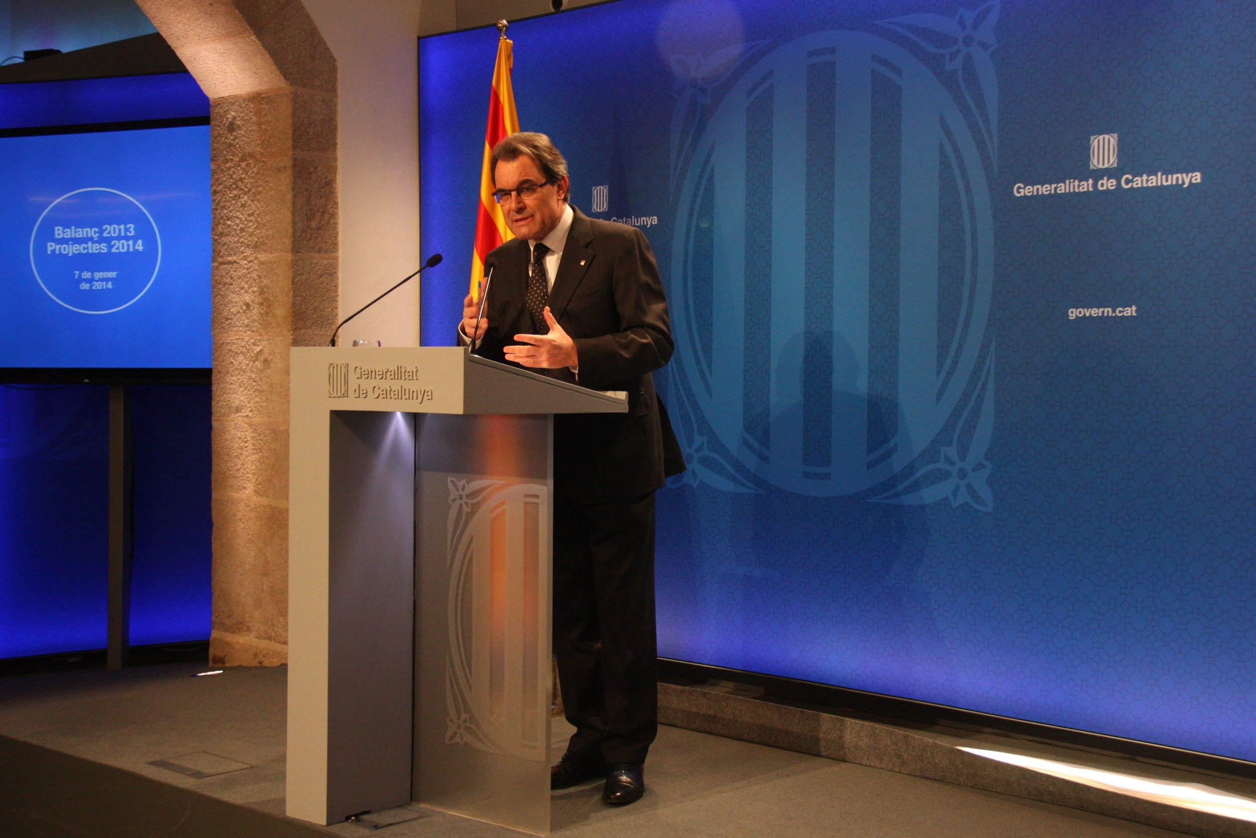 El president Artur Mas