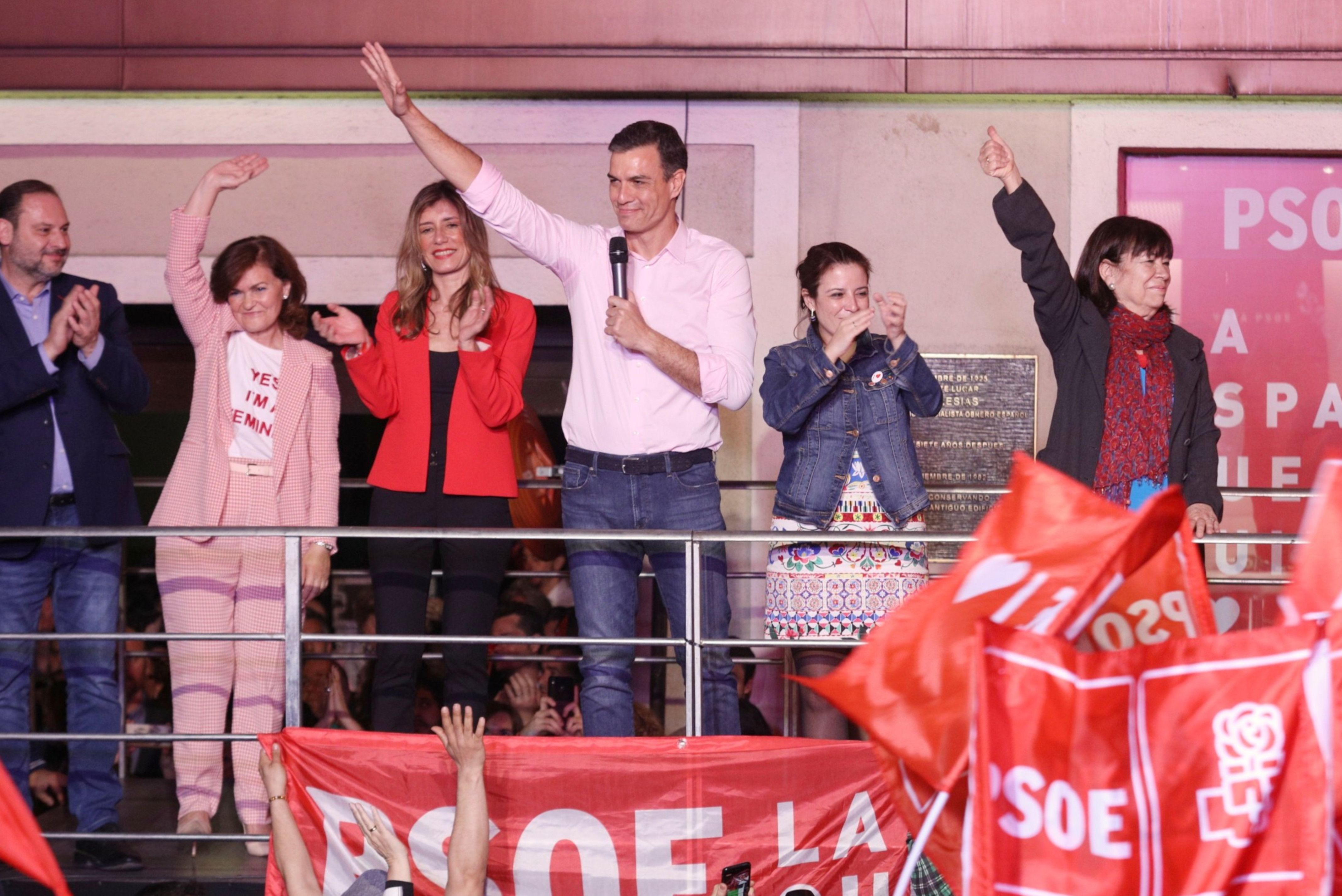 Pedro Sánchez, després de la victòria del 28-A | ACN