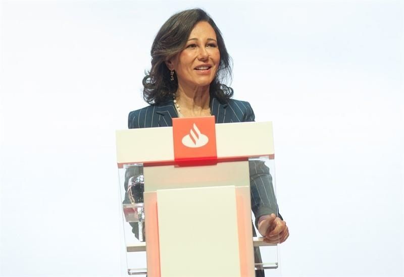 La presidenta del Banc Santander, Ana Botín | Europa Press