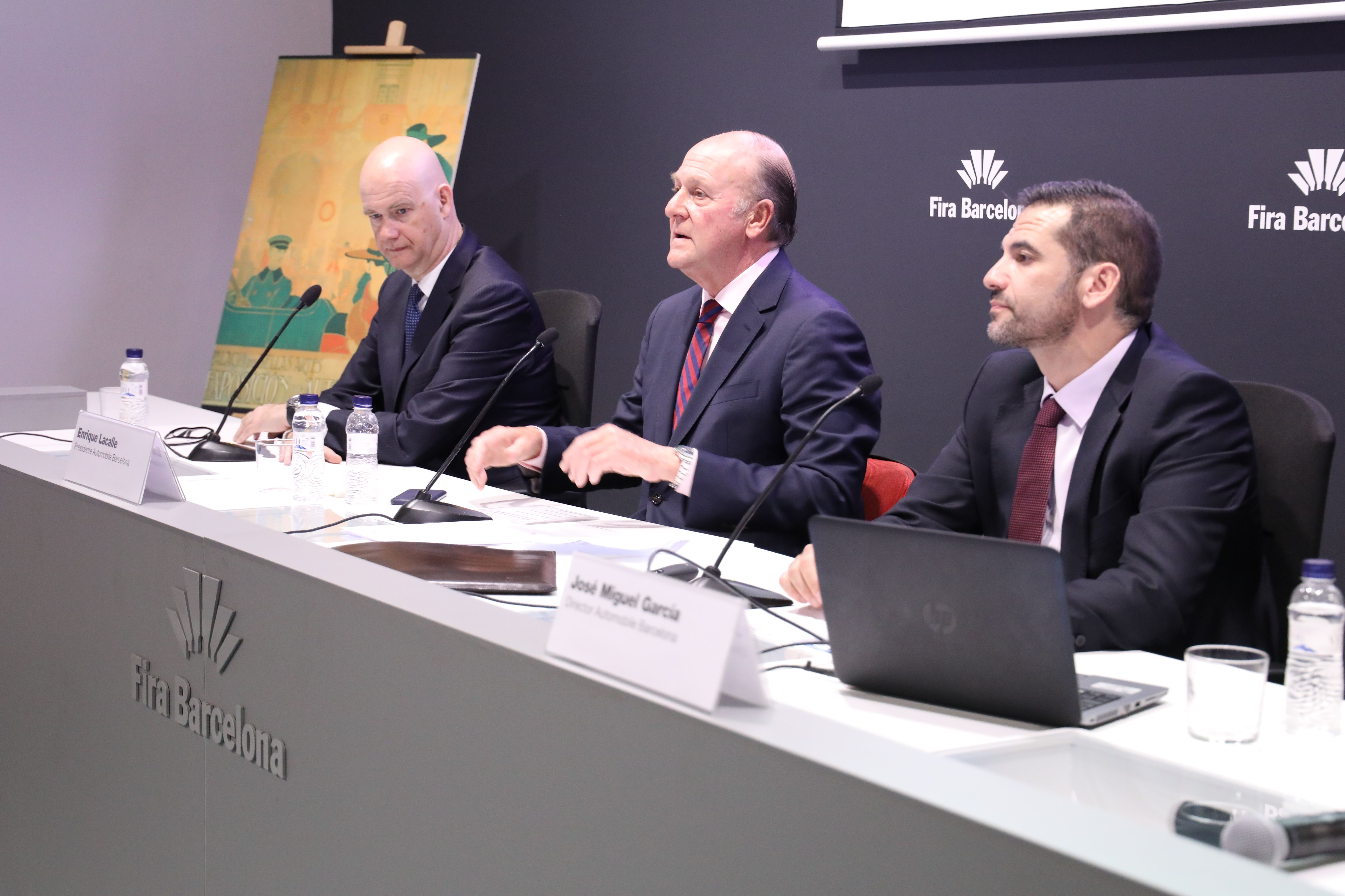 La roda de premsa de presentació de l'Automobile 2019 | Fira de Barcelona