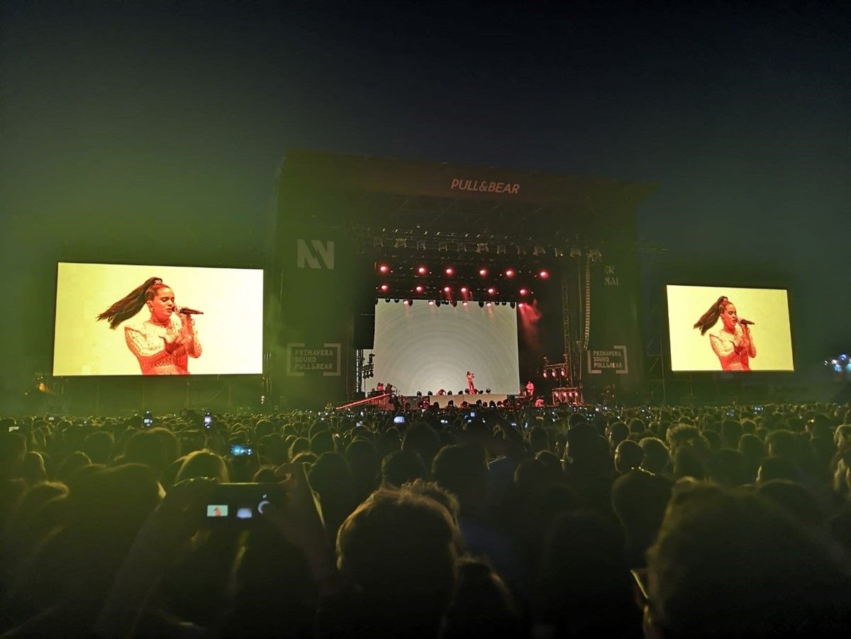 El concert de Rosalía al Primavera Sound