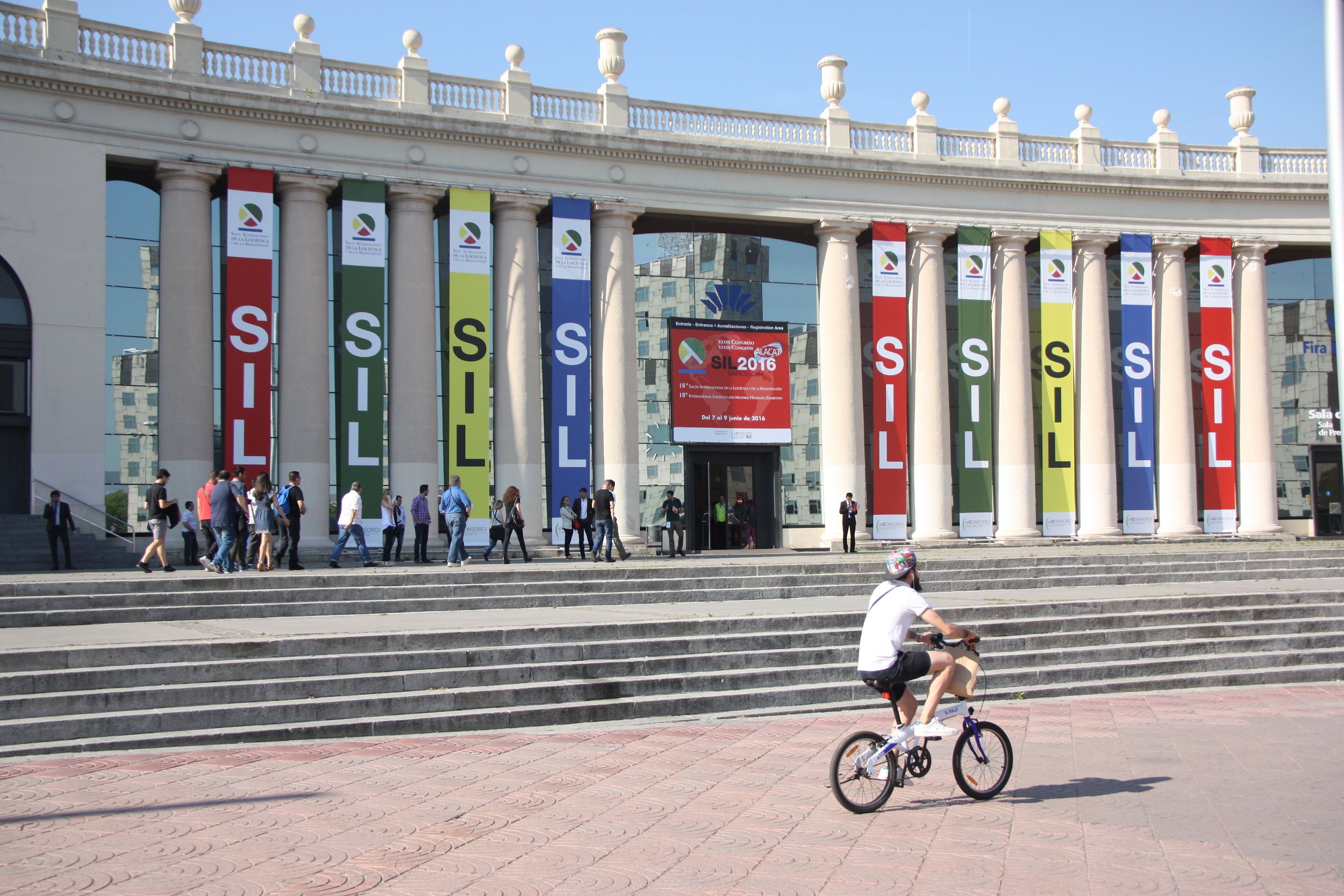 L'entrada principal del saló del SIL el juny del 2016 | ACN