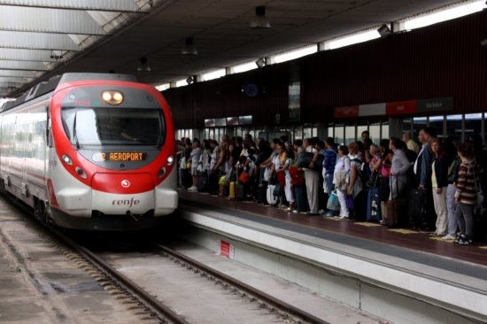 Un tren de Renfe