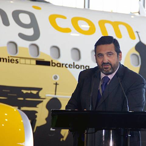 Álex Cruz, president de Vueling