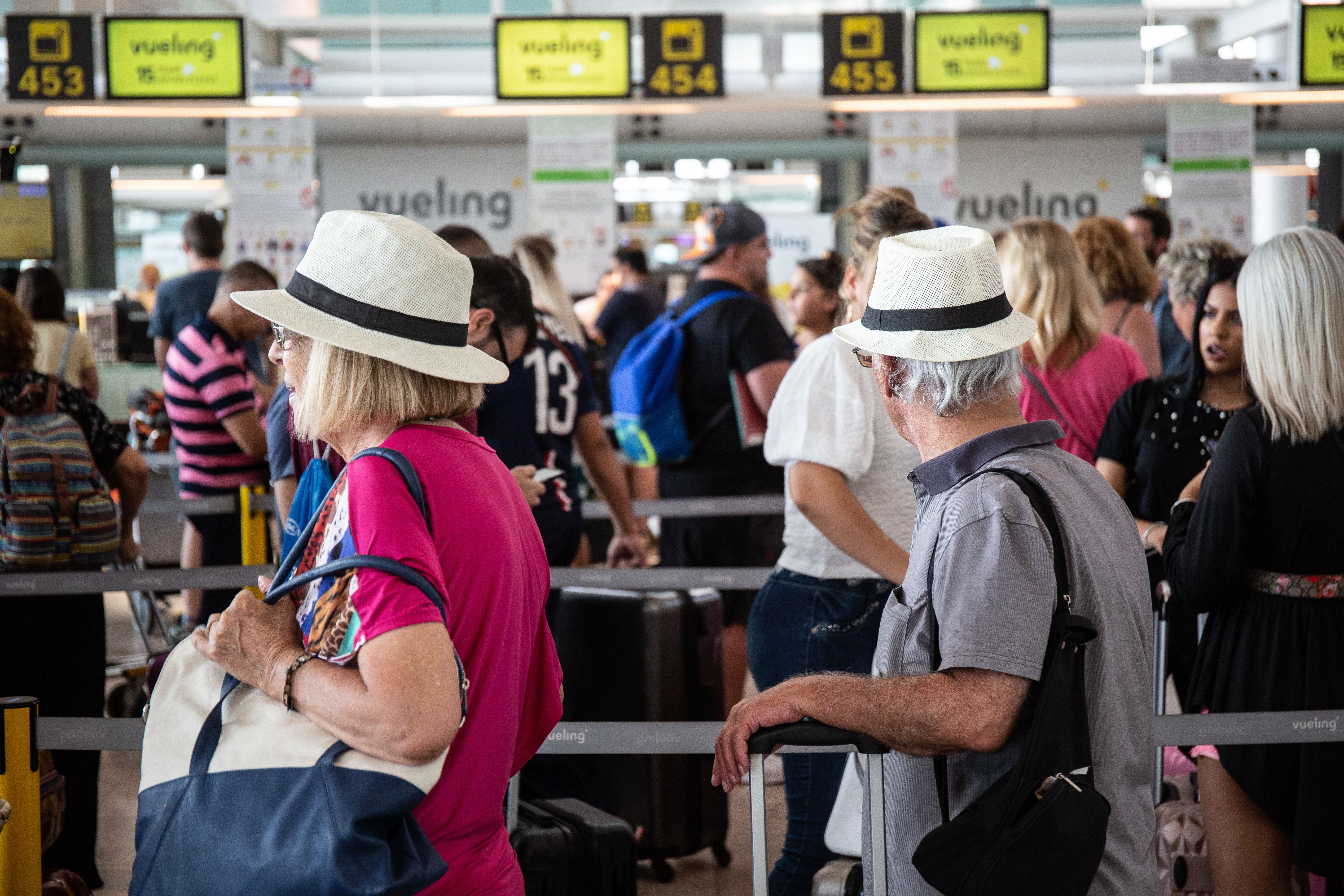 La vaga d'Iberia afecta els passatgers de Vueling