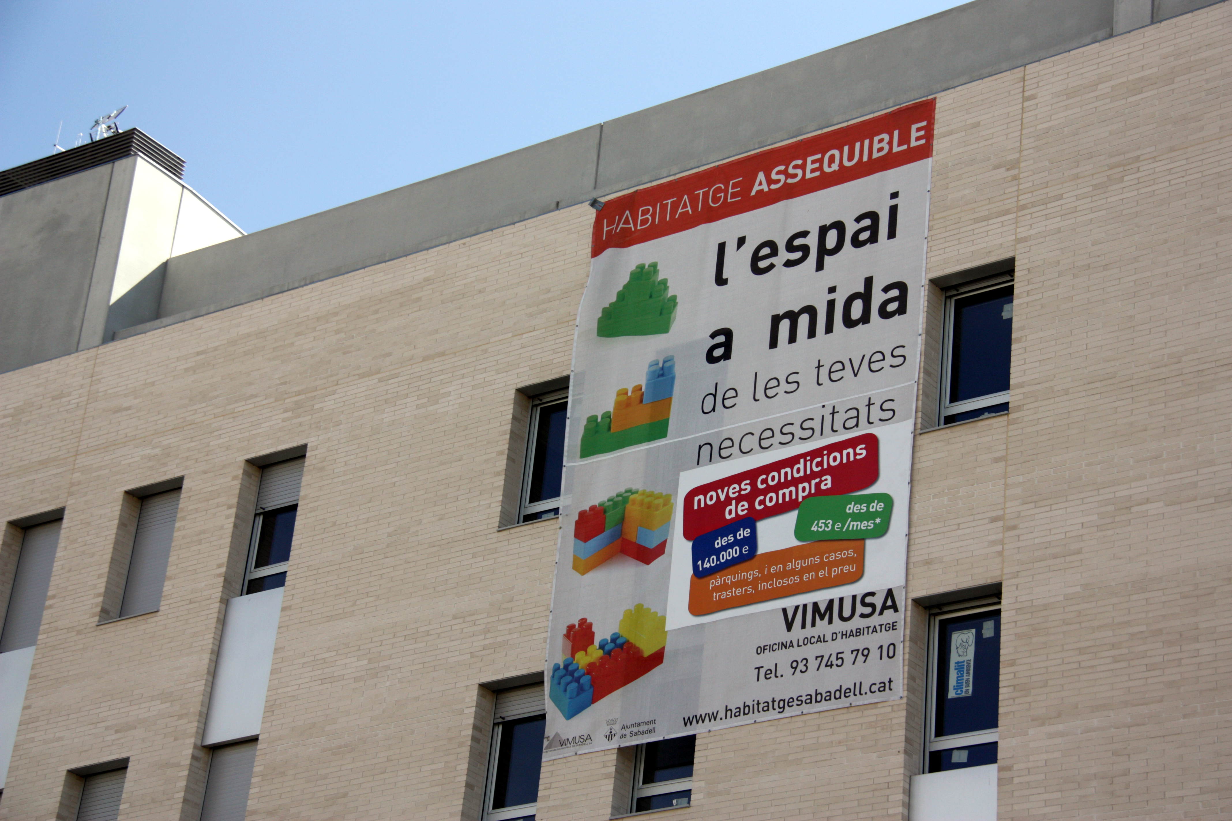 Una promoción de viviendas de protección oficial promover a Sabadell | ACN