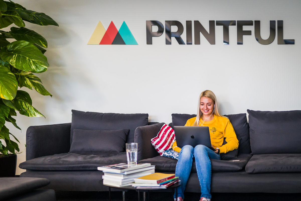 La oficina de Printful en Barcelona