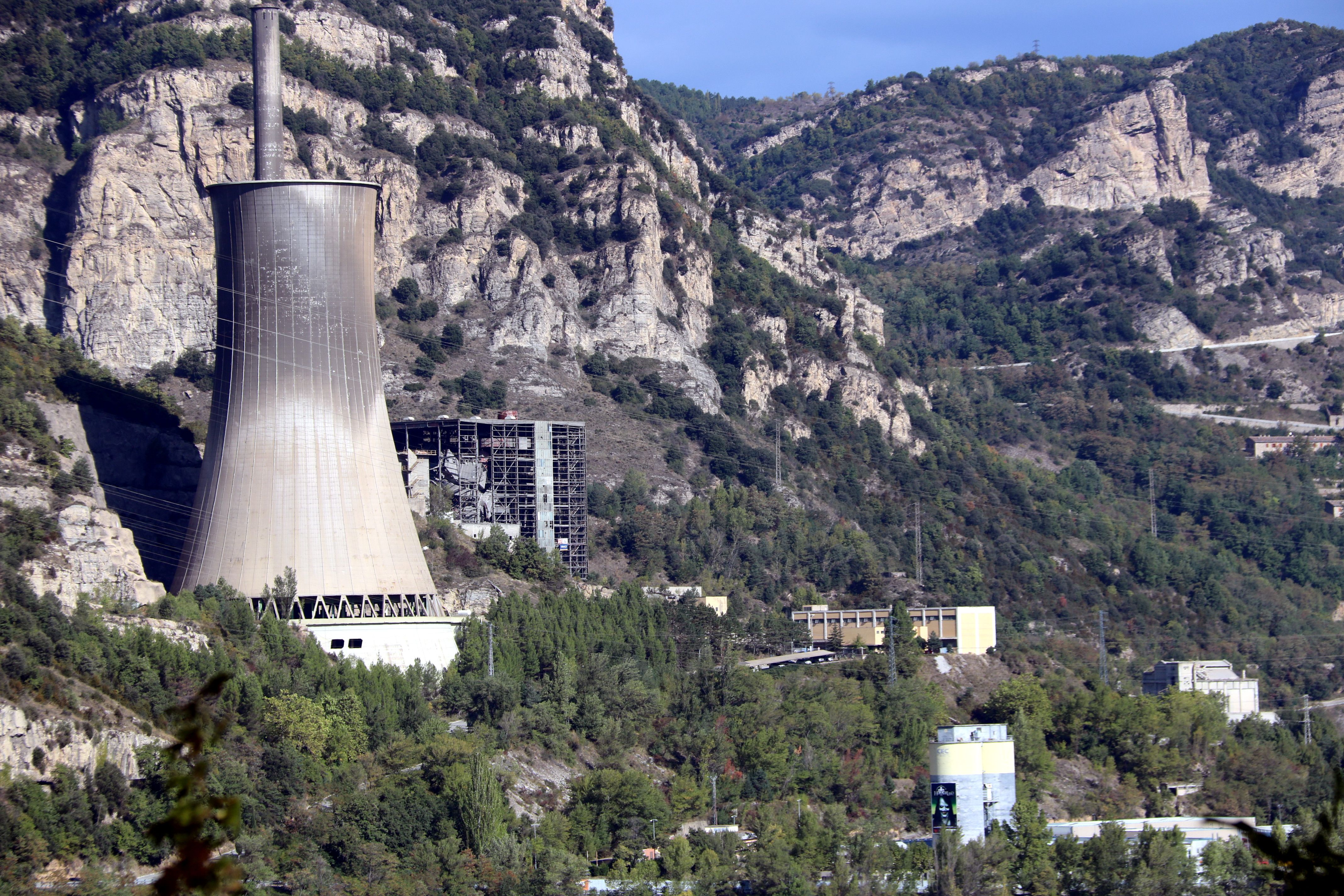 L'antiga central tèrmica de Cercs, al Berguedà | ACN