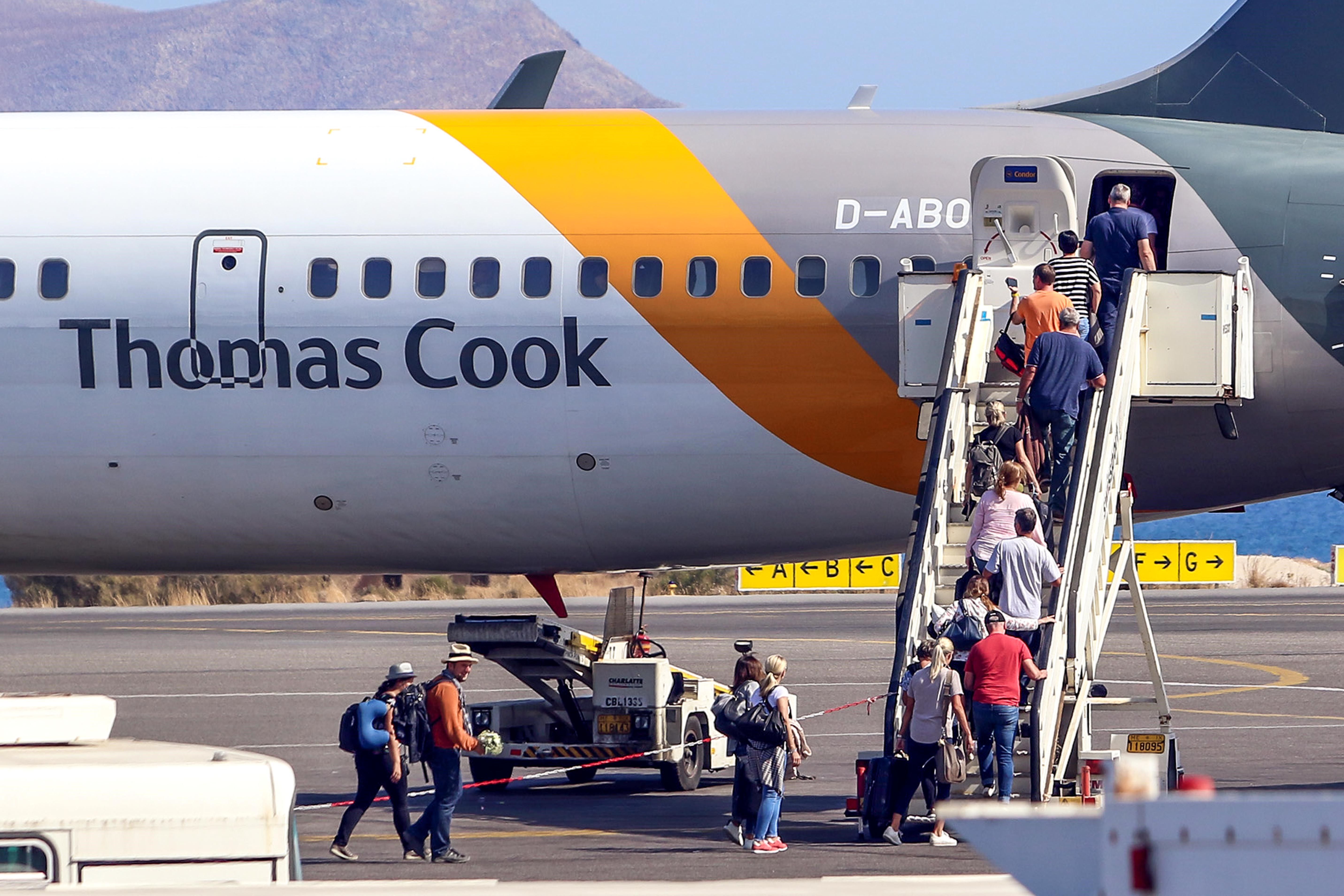 Un avió de Thomas Cook en una imatge d'arxiu | Europa Press