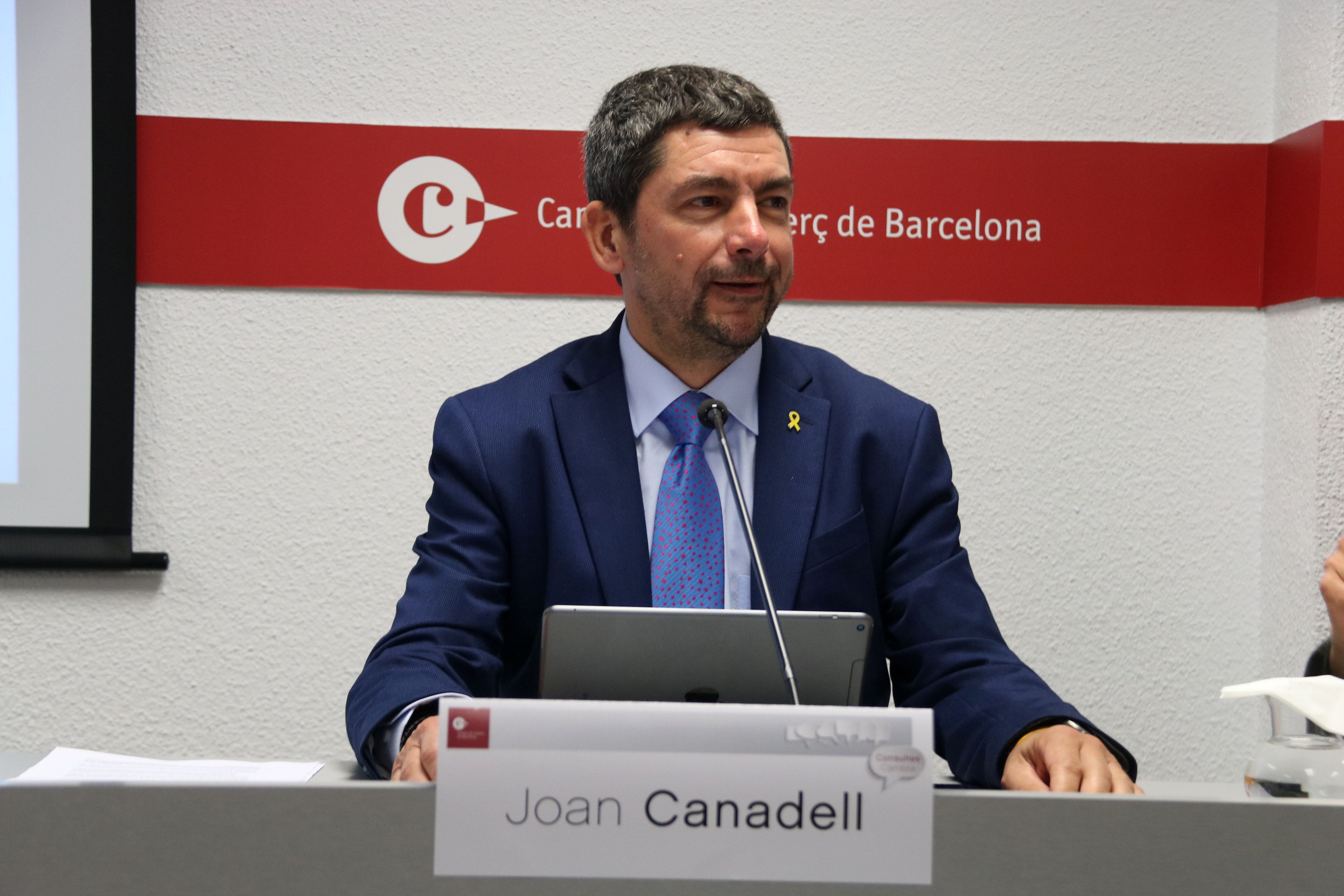 Joan Canadell és el president de la Cambra de Comerç de Barcelona | ACN