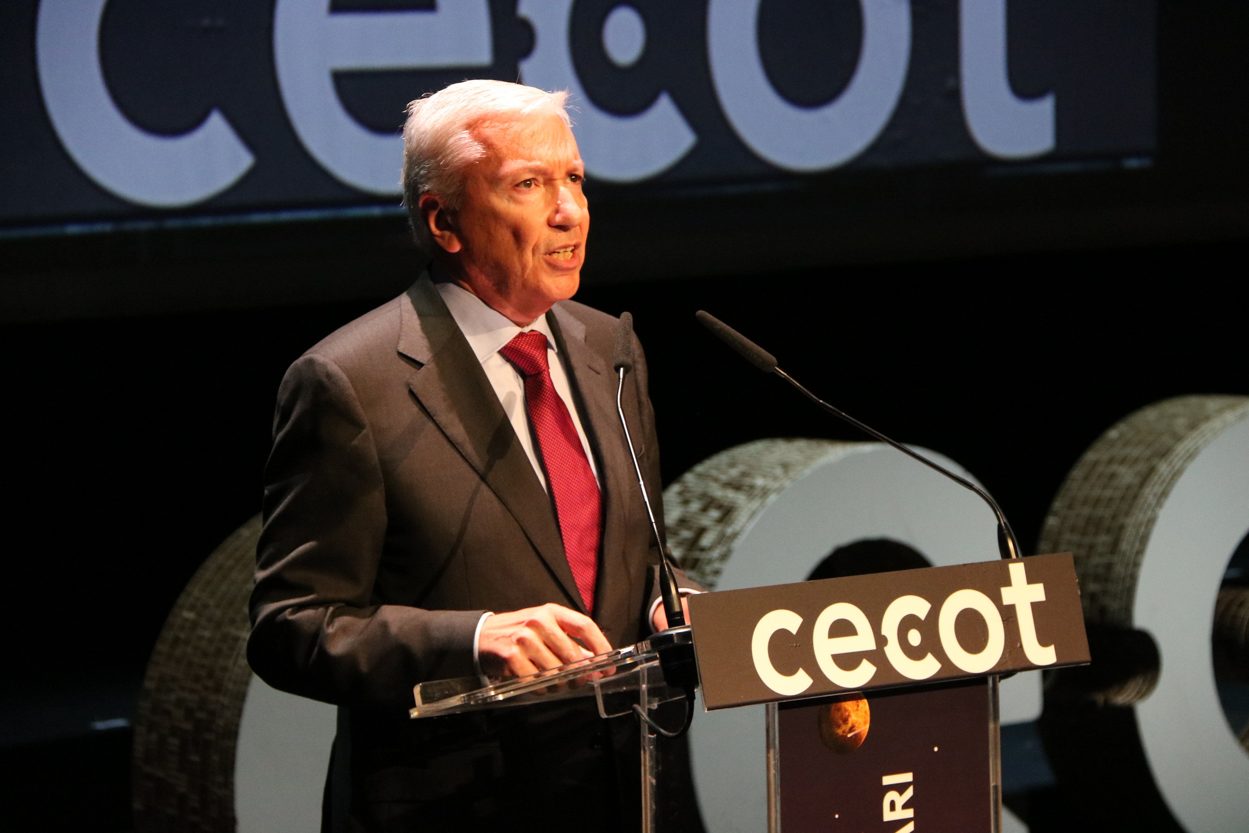 El president de la Cecot, Antoni Abad | ACN