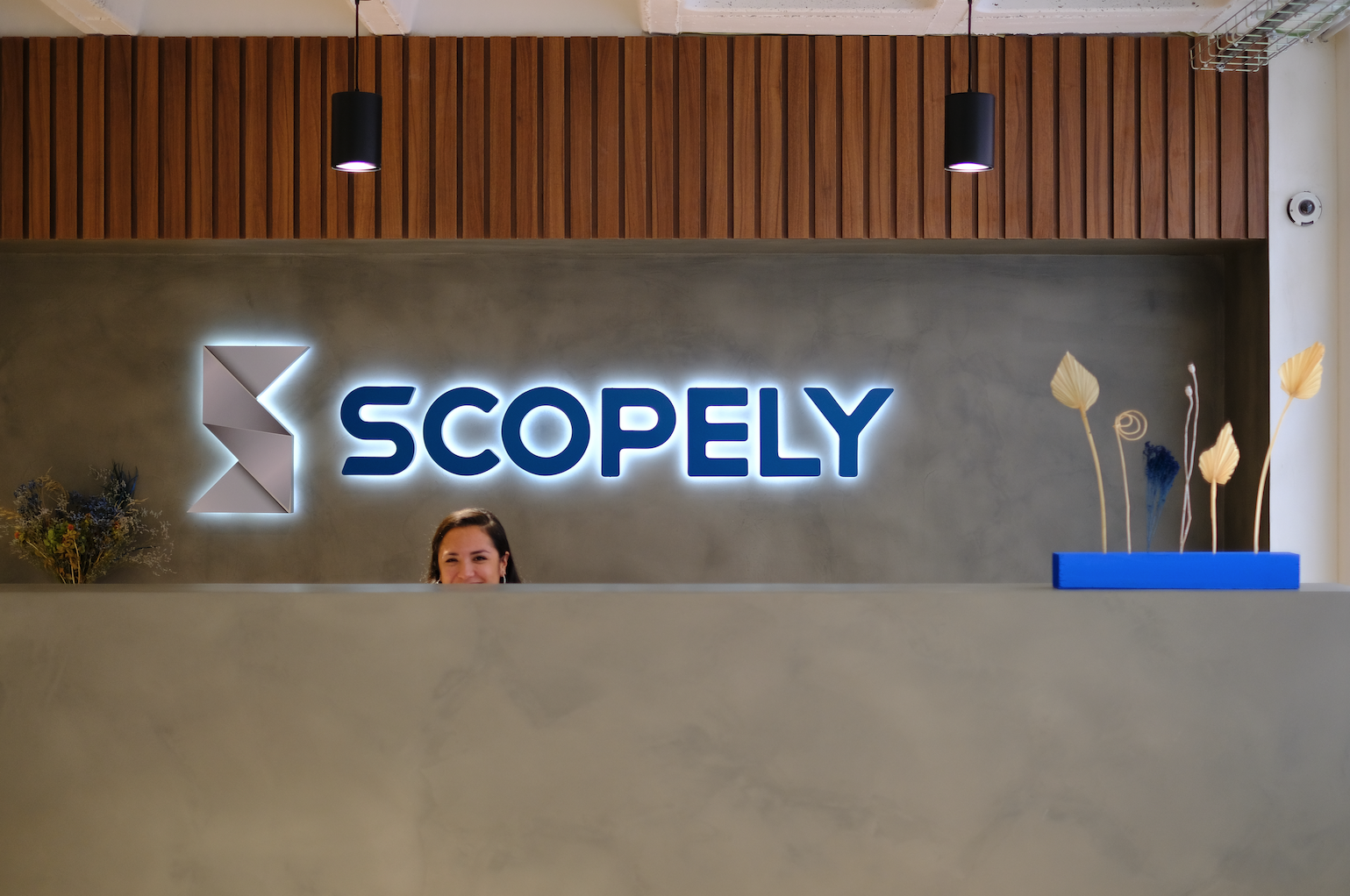 La recepció de las nuevas oficinas de Scopely a Sarrià | Cedida