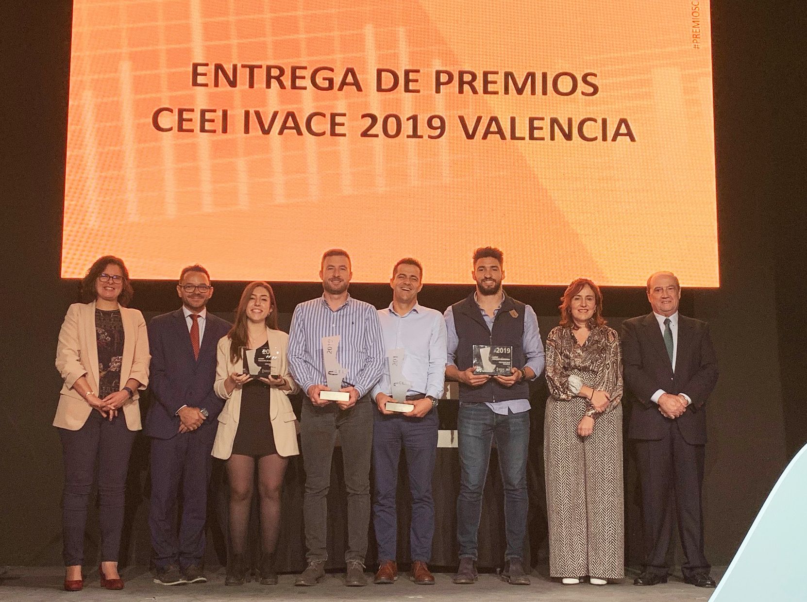 Foto de familia del acto del CEEI Valencia | Cedida