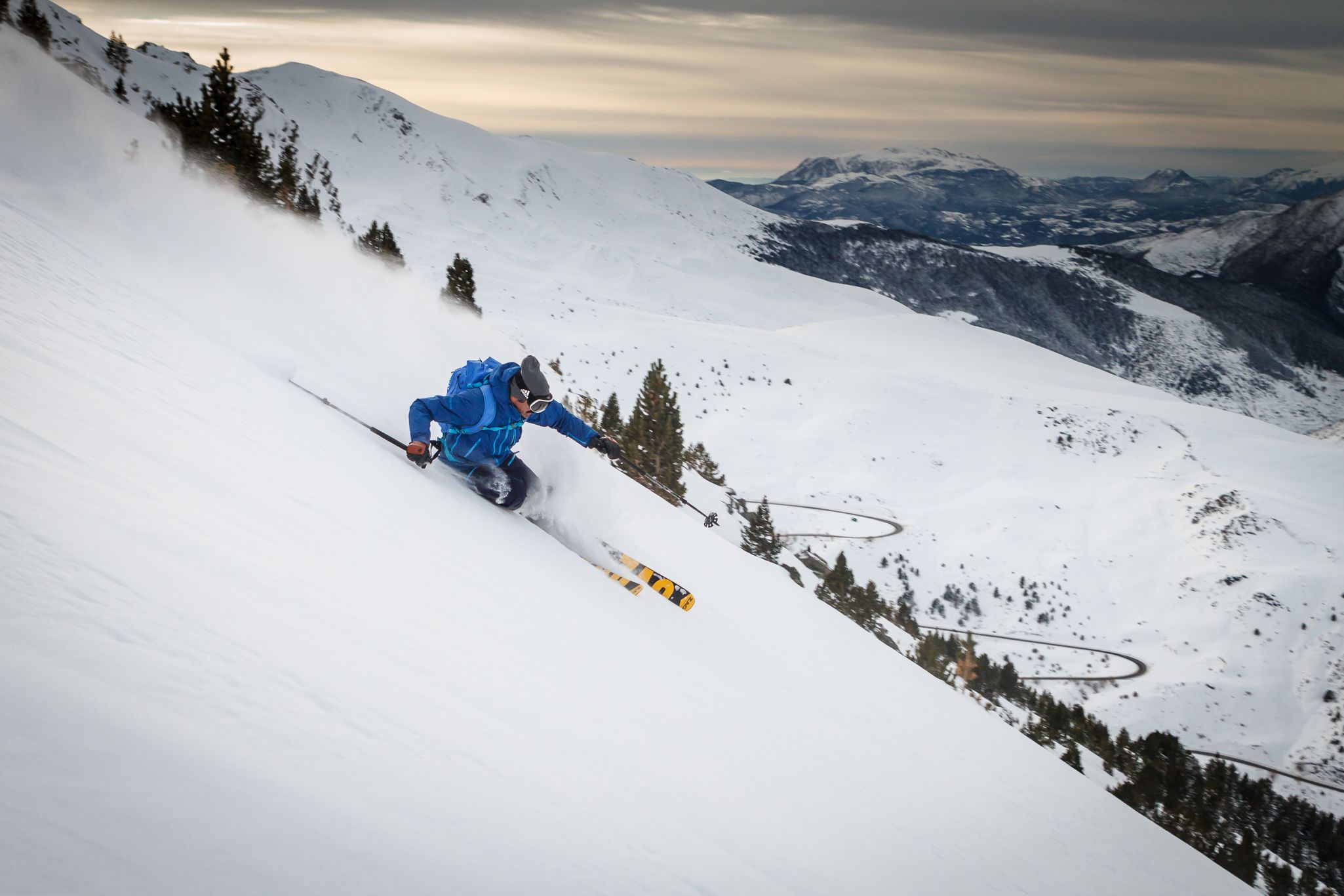 Una de les pistes d'esquí de Boí Taüll que gestiona FGC