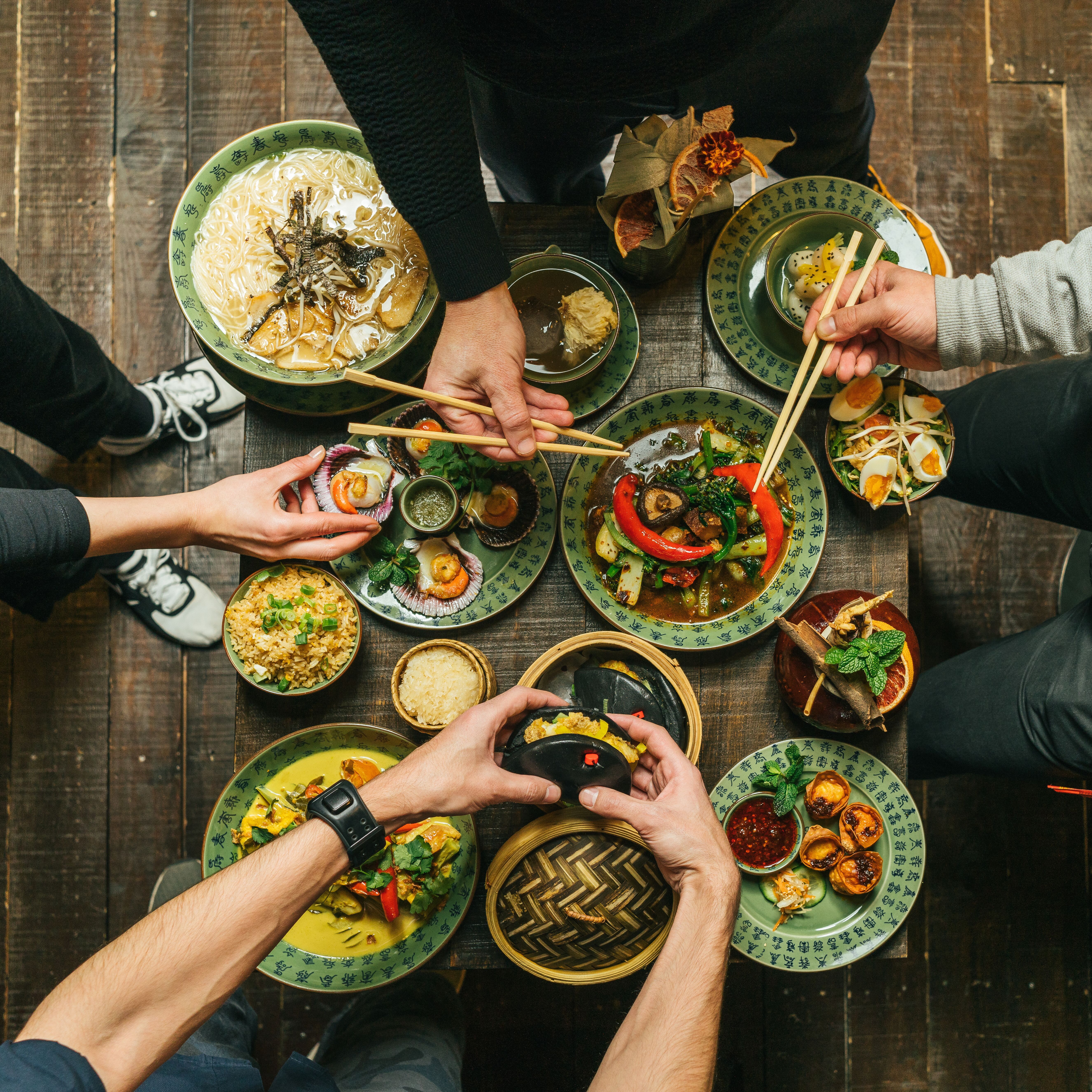 Los platos del restaurando Boa Bao