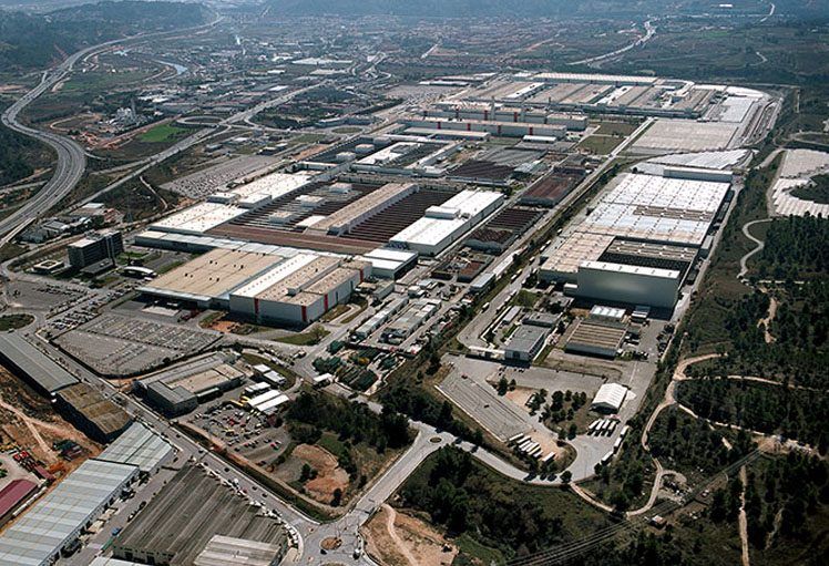 La fábrica de Seat, empresa que más factura a toda la demarcación, en Martorell | Seat