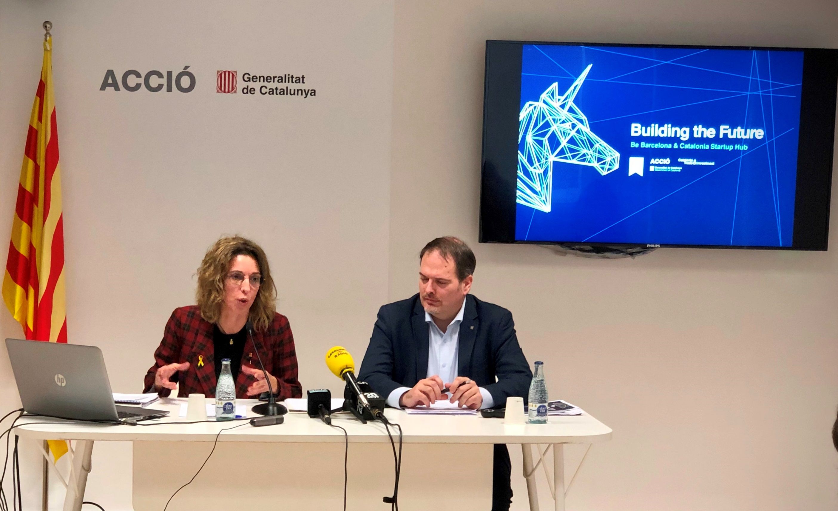 La consellera Chacón presenta les dades de l'informe d'startups a Catalunya | Cedida