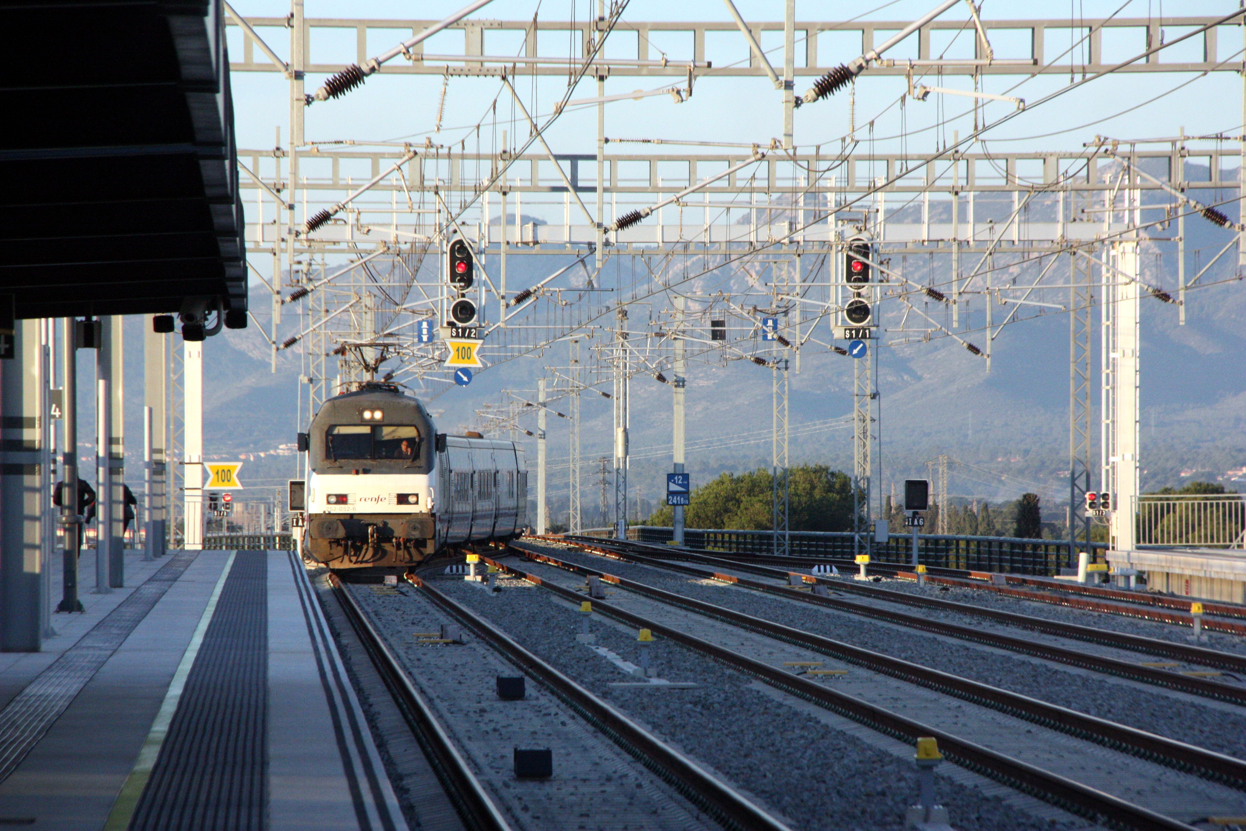 Un tram del Corredor Mediterrani | ACN