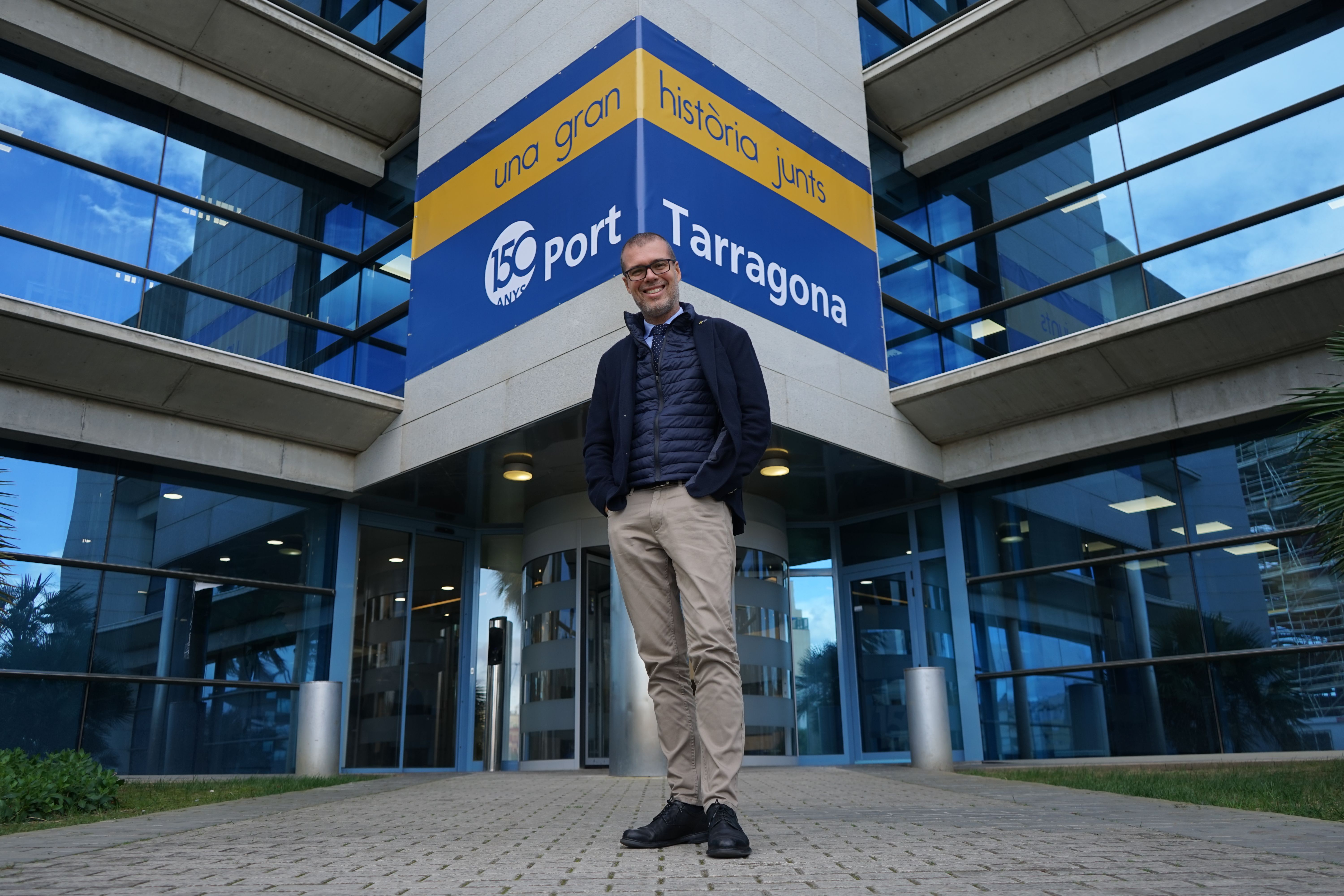 Josep Maria Cruset Domènech és el president del Port de Tarragona. | Cedida