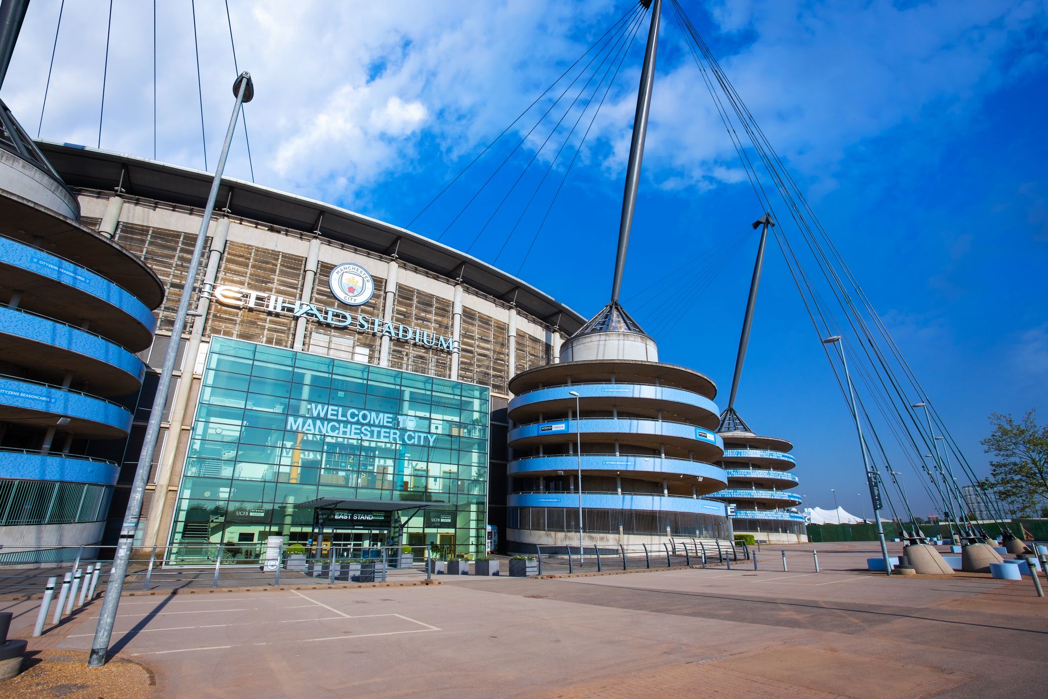 L'exterior de l'estadi del Manchester City | iStock