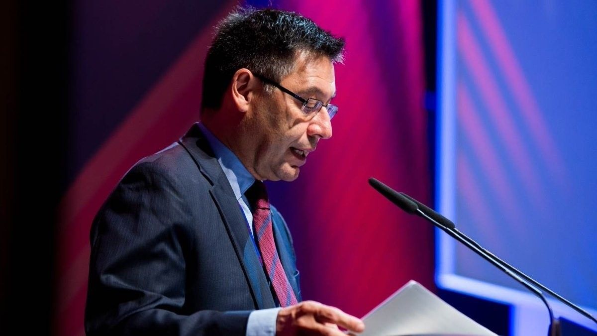 El presidente del FC Barcelona, Josep Maria Bartomeu, en una imagen de archivo | Europa Press