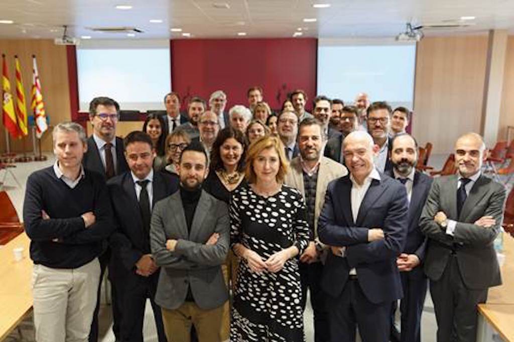 Els representants de les organitzacions que promouen el LegalTech Hub | Cedida