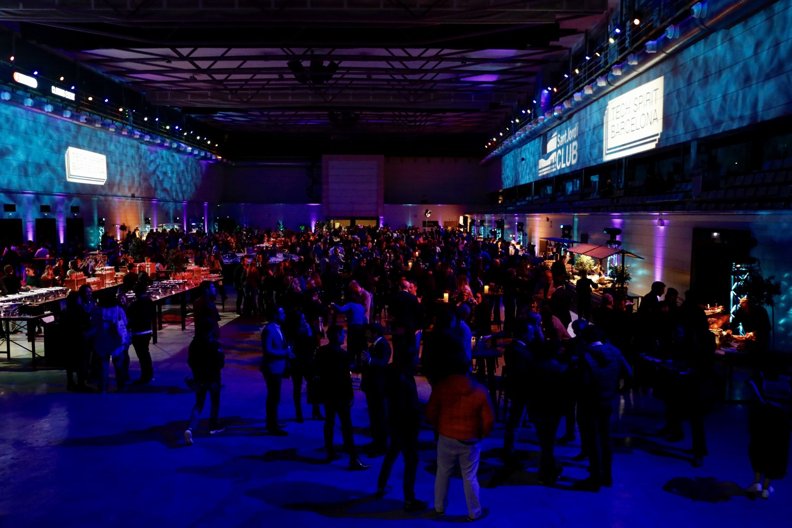 Festa de cloenda al Palau Sant Jordi de la iniciativa Tech Spirit Barcelona | Ajuntament de Barcelona 