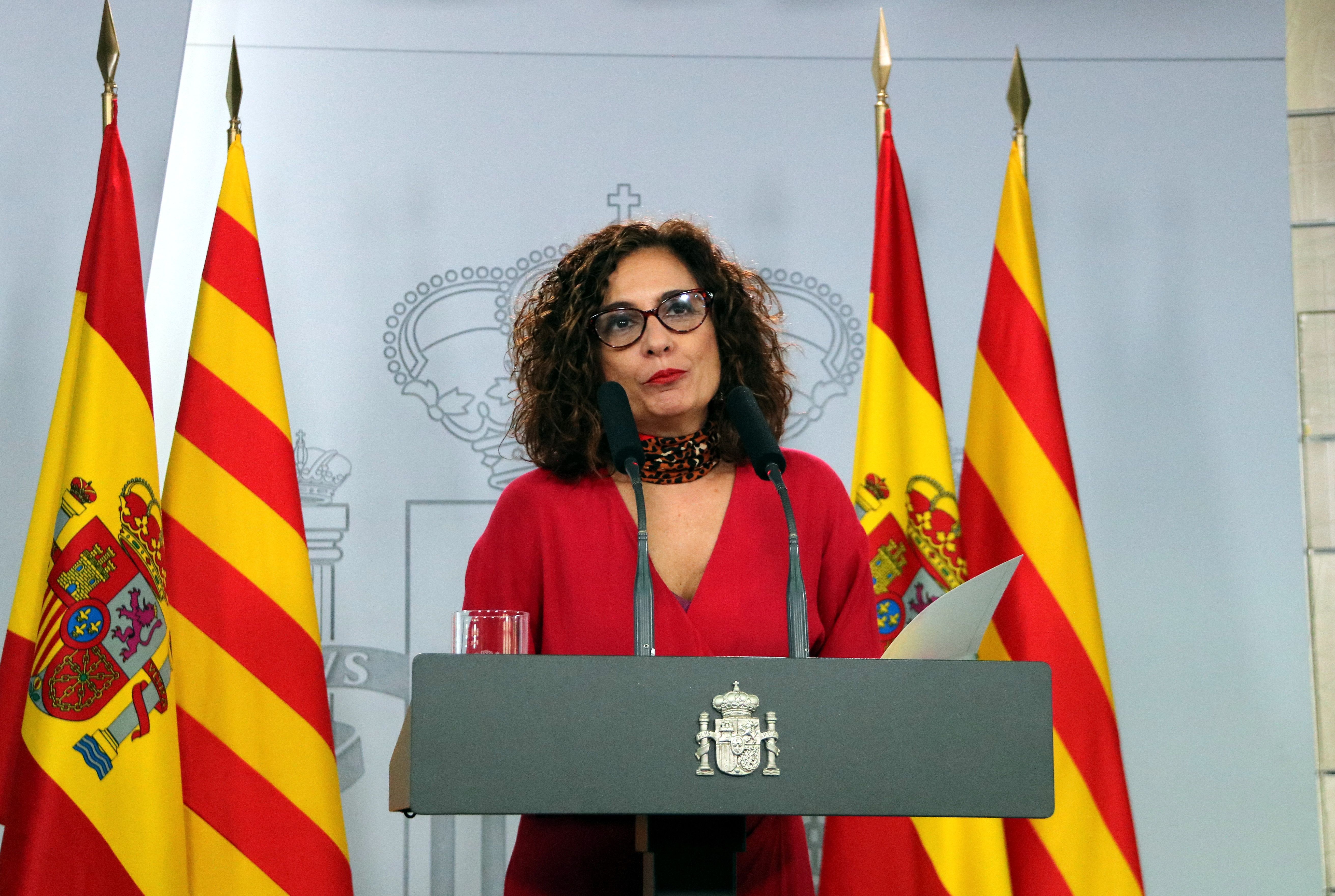 La portaveu del govern espanyol, Maria Jesús Montero | ACN