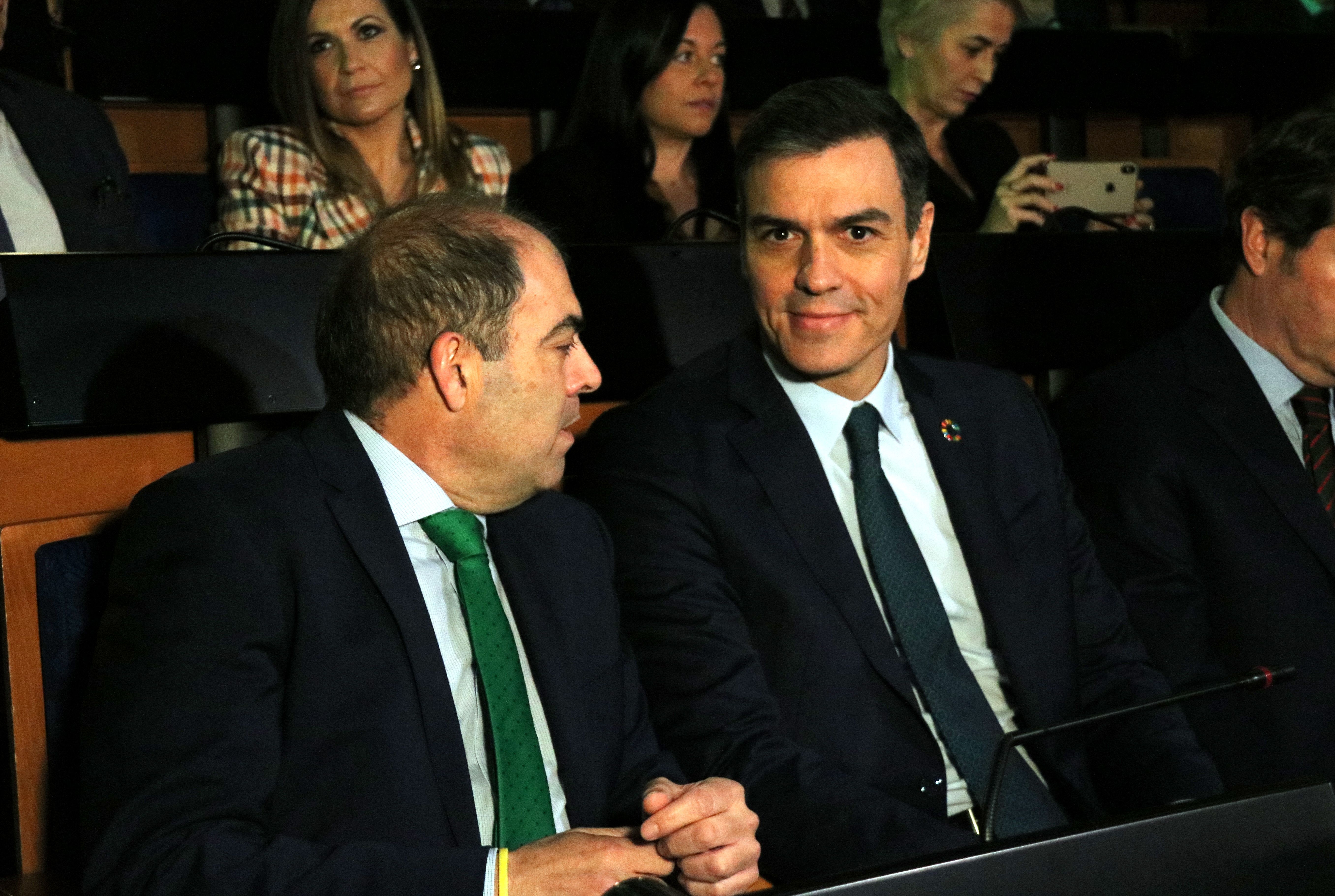 Lorenzo Amor y Pedro Sánchez | ACN