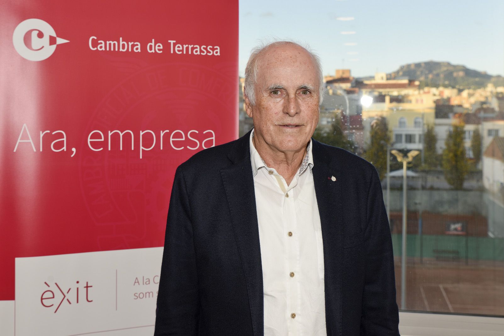 Ramon Talamàs es el presidente del Cuarto Terraza. | Bernat Millet