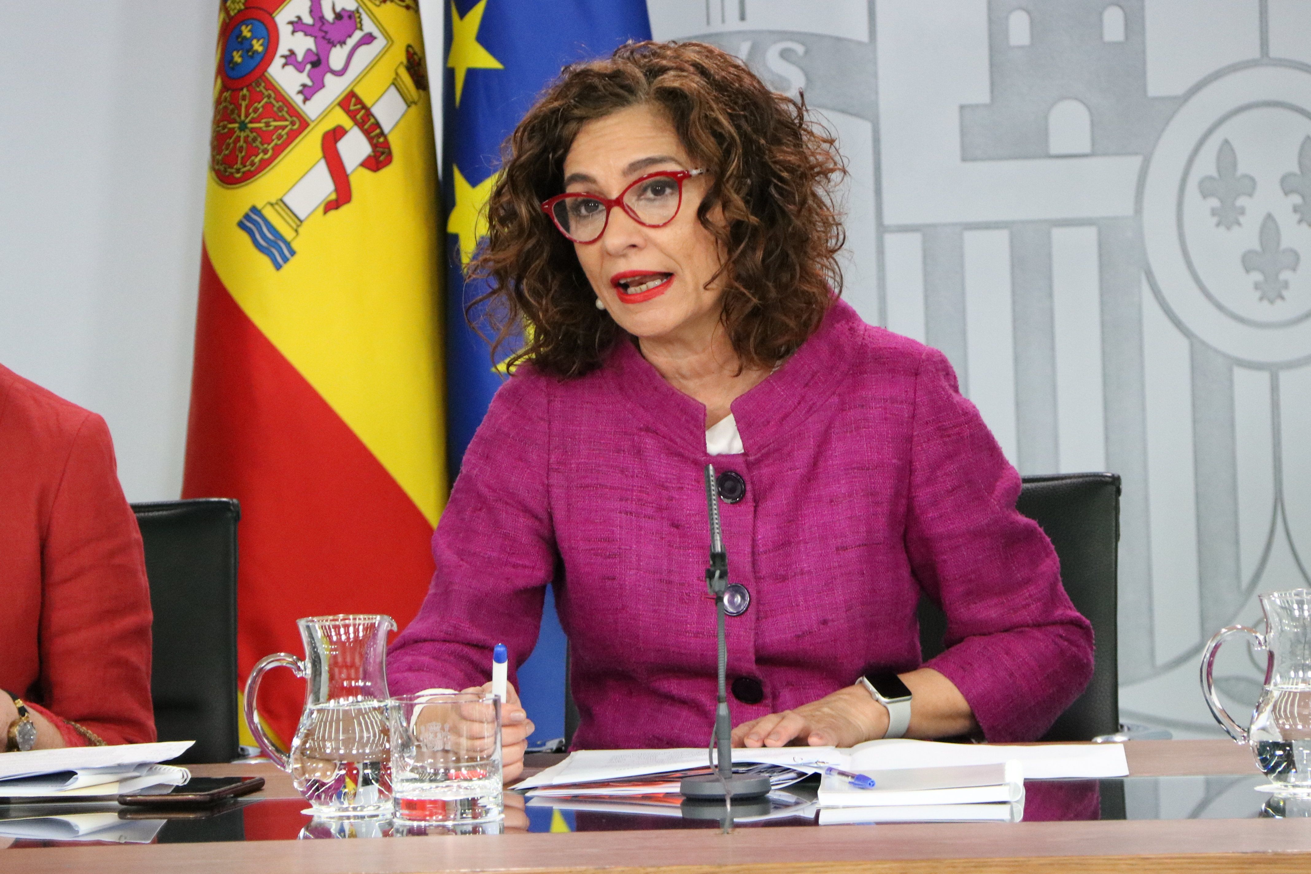 La portavoz del Gobierno español, María Jesús Montero | ACN