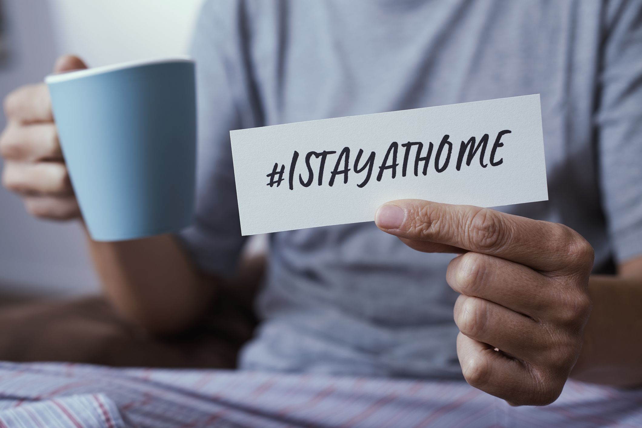 #IStayAtHome en tiempo de confinamiento. | iStock