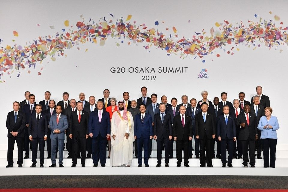 El G20 de líderes políticos a Osaka 2019. | EP