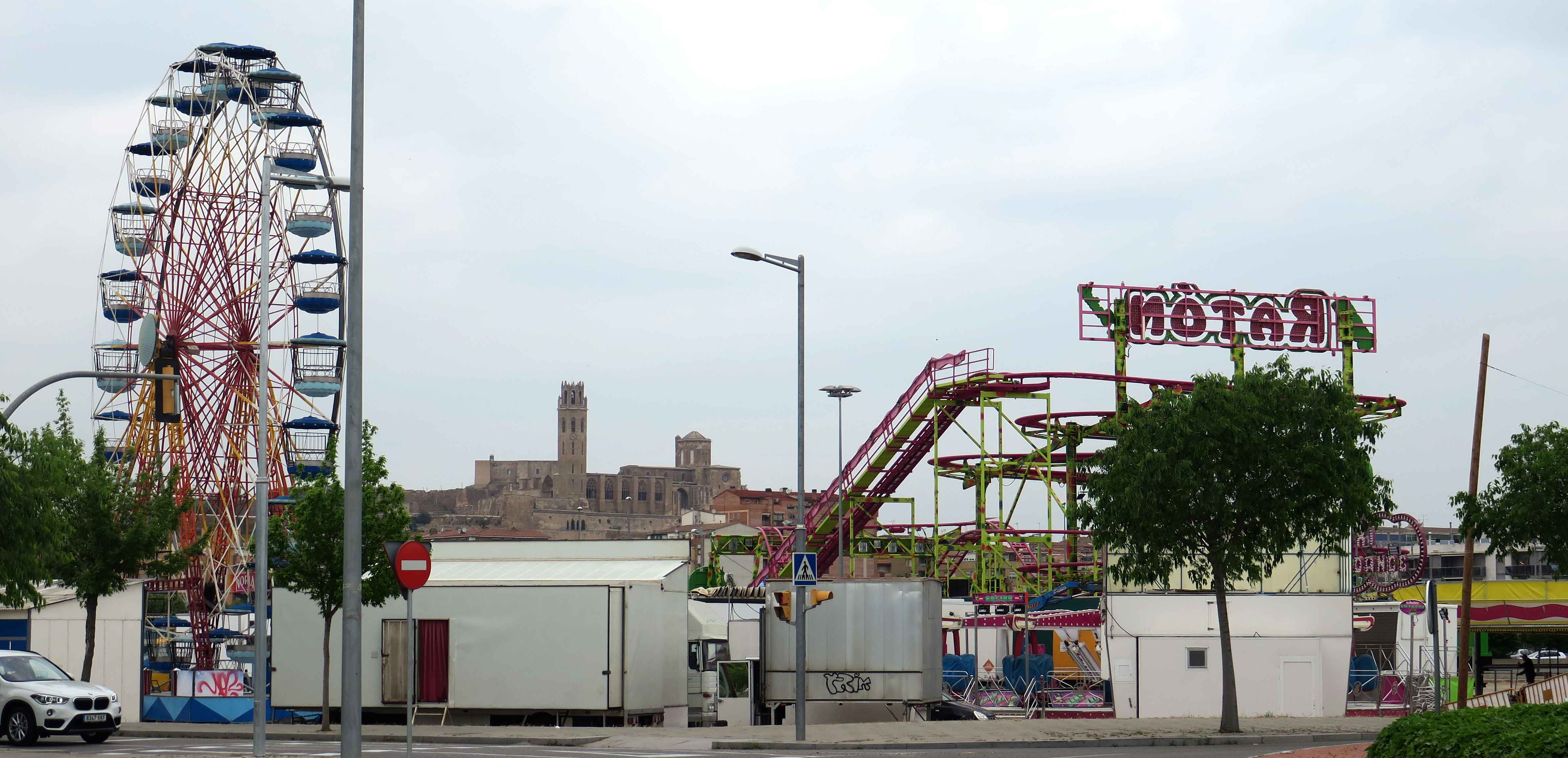 Imagen de las fIretes de Lleida, de archivo