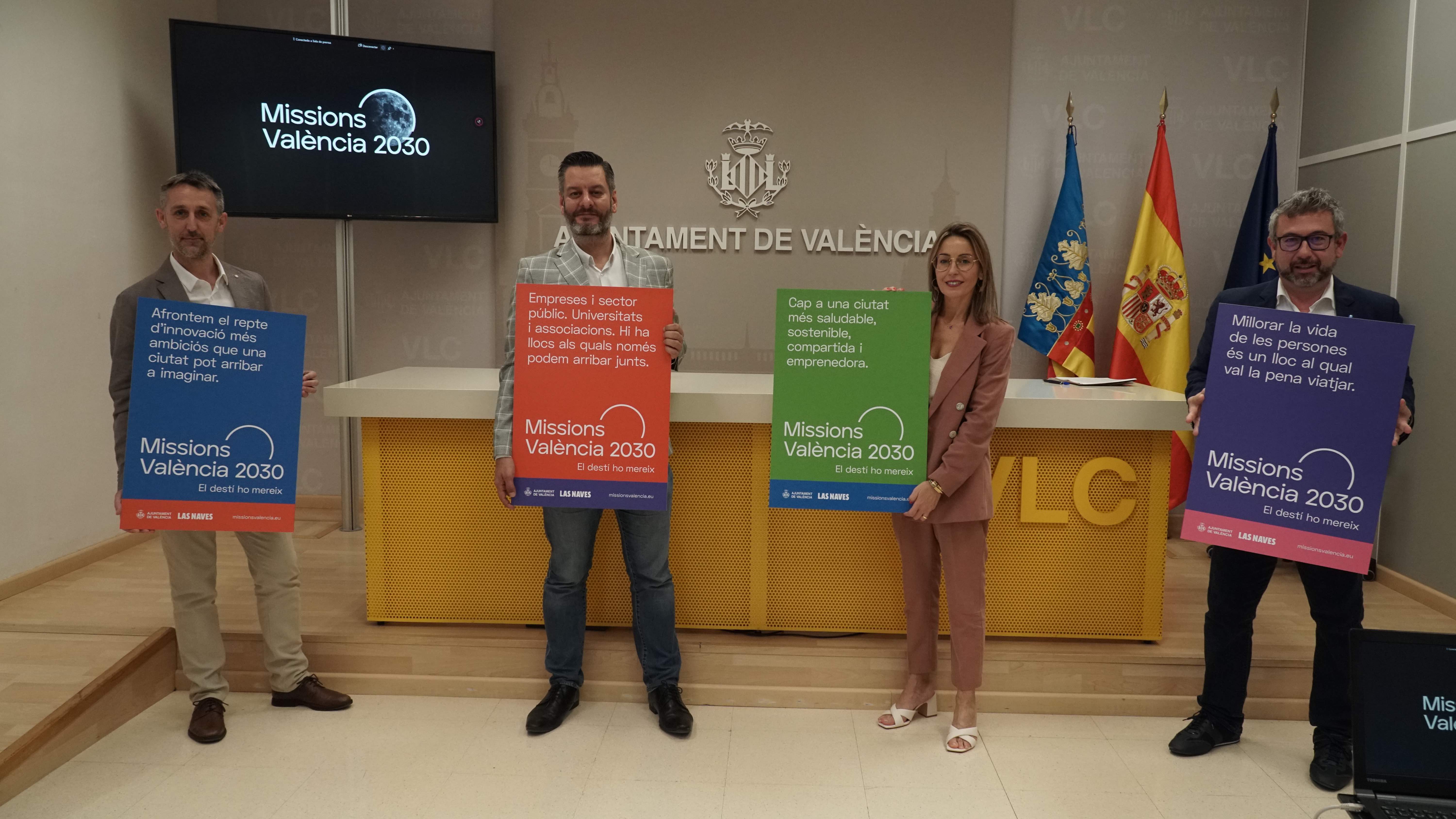 Imatge de la presentació de les Missions VLC | Cedida