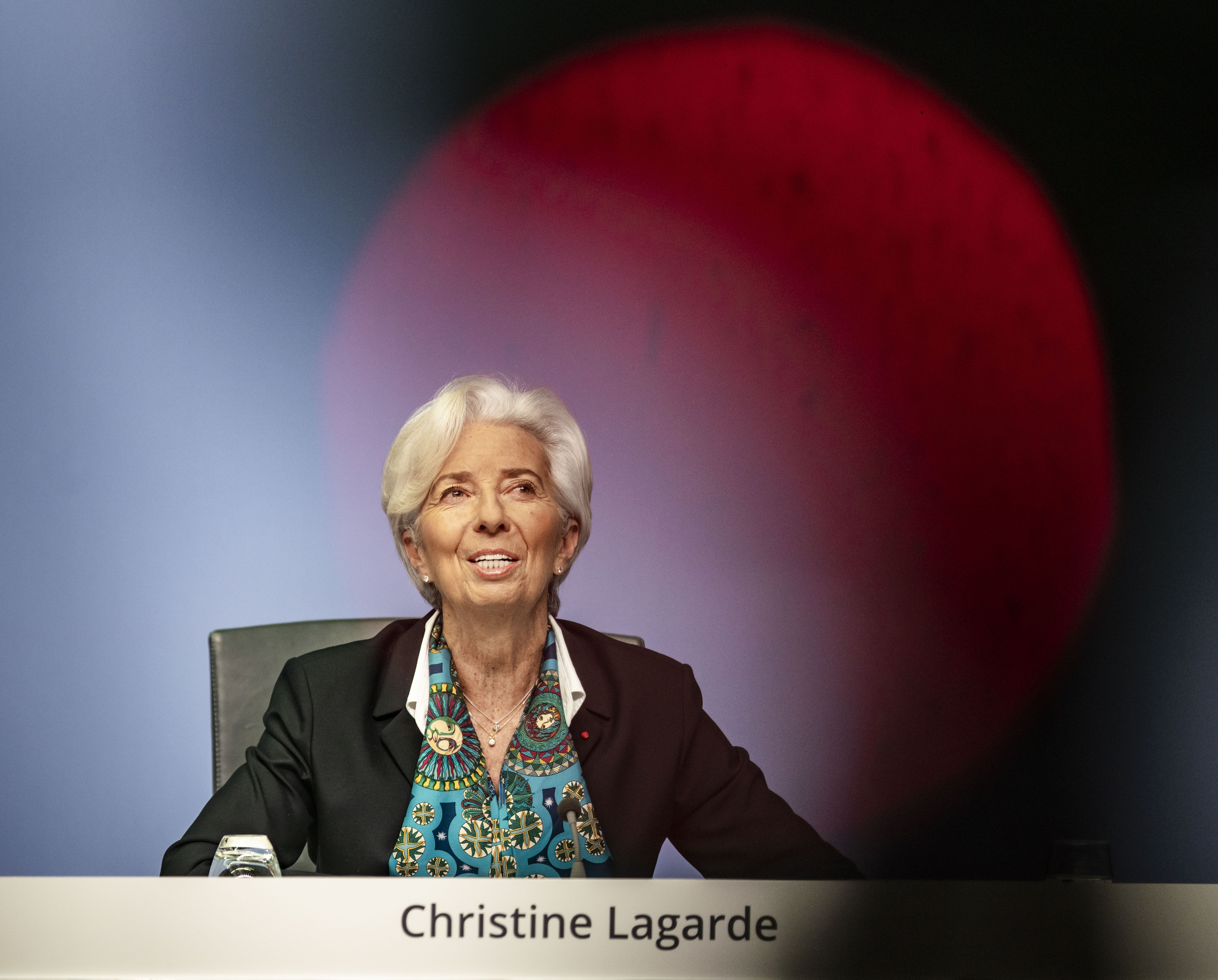 Christine Lagarde és la presidenta del BCE. | EP