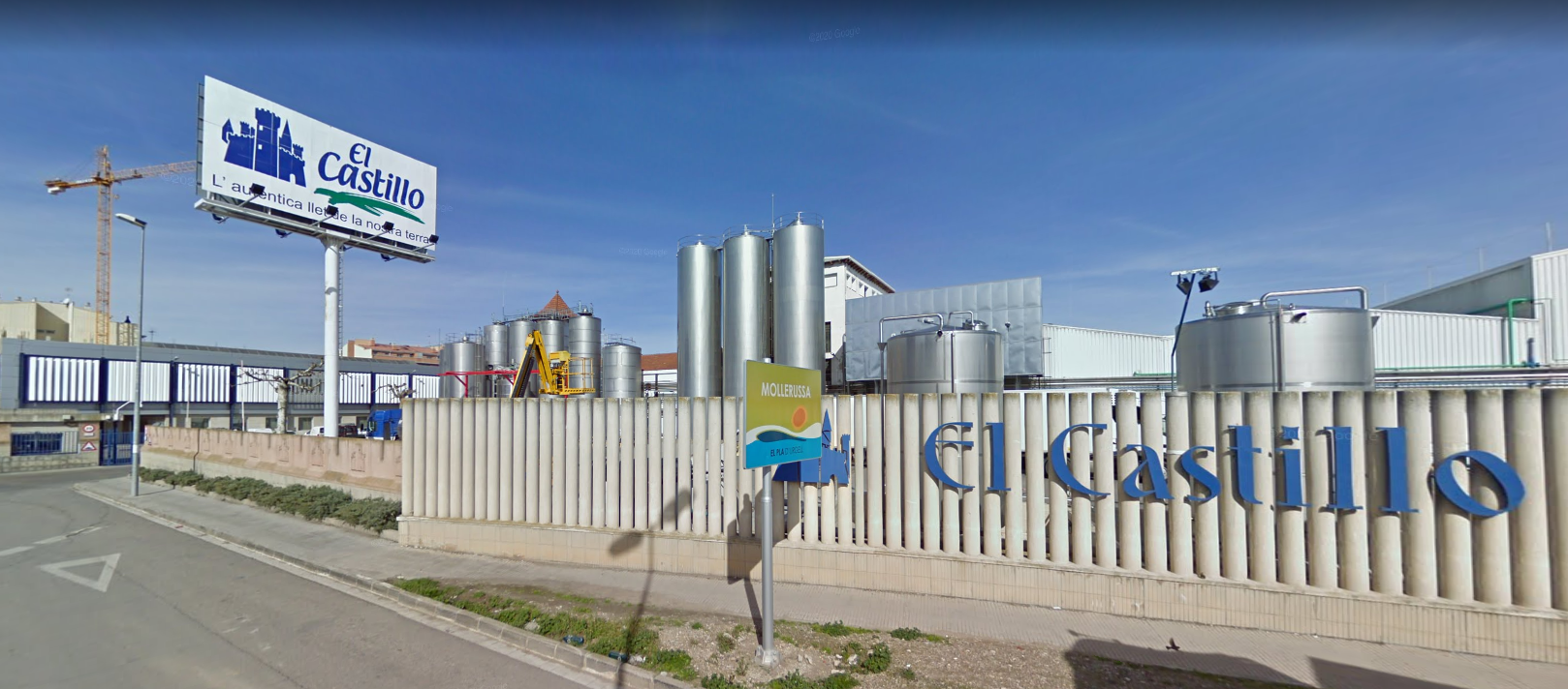 La fàbrica de Lactalis Puleva a Mollerussa