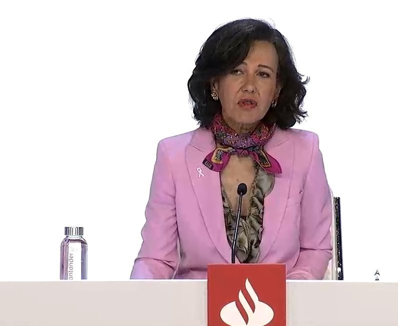 La presidenta del Banco Santander, Ana Botín | Europa Press