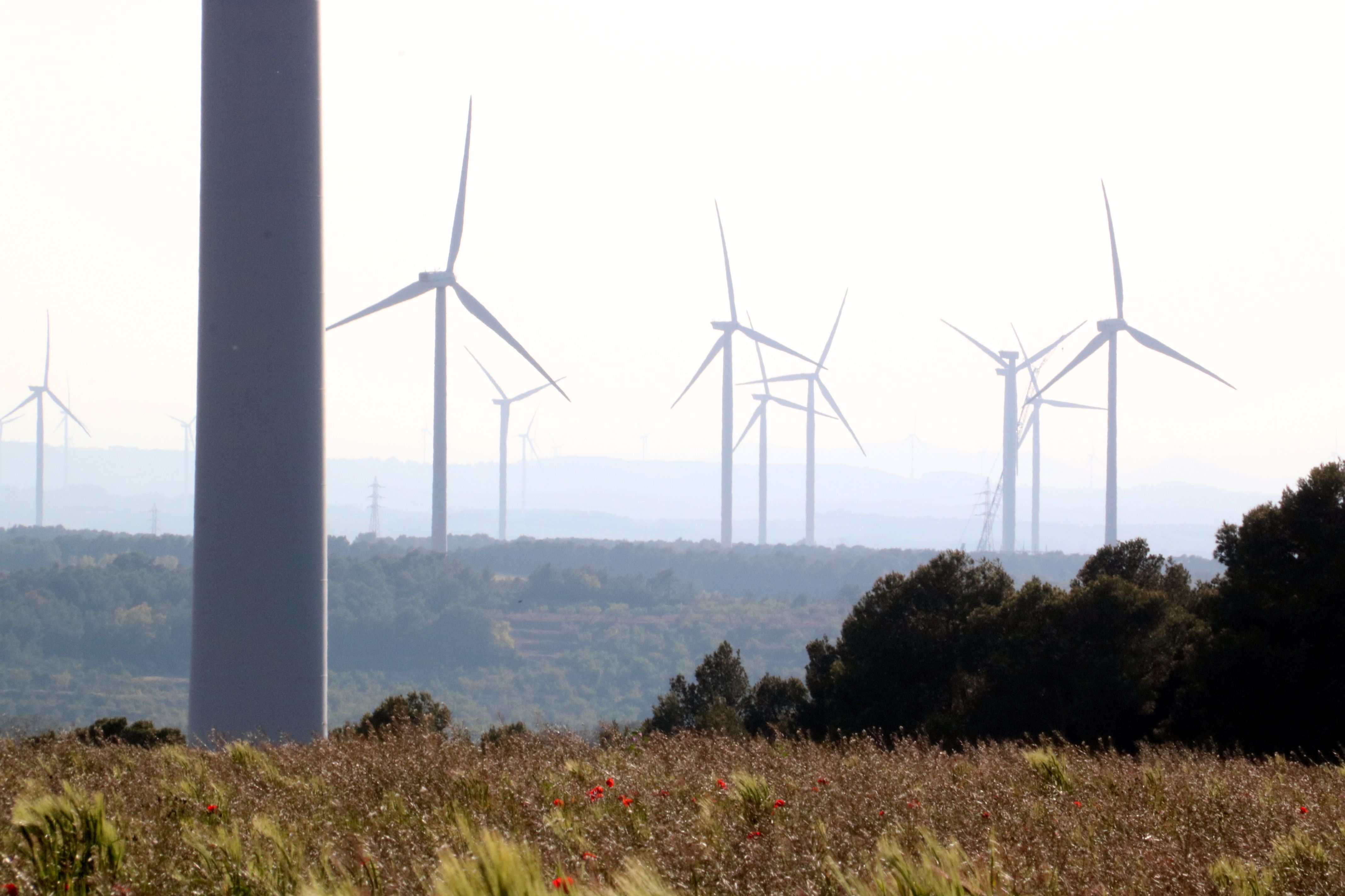 Aerogeneradores instalados al Alt Camp | ACN