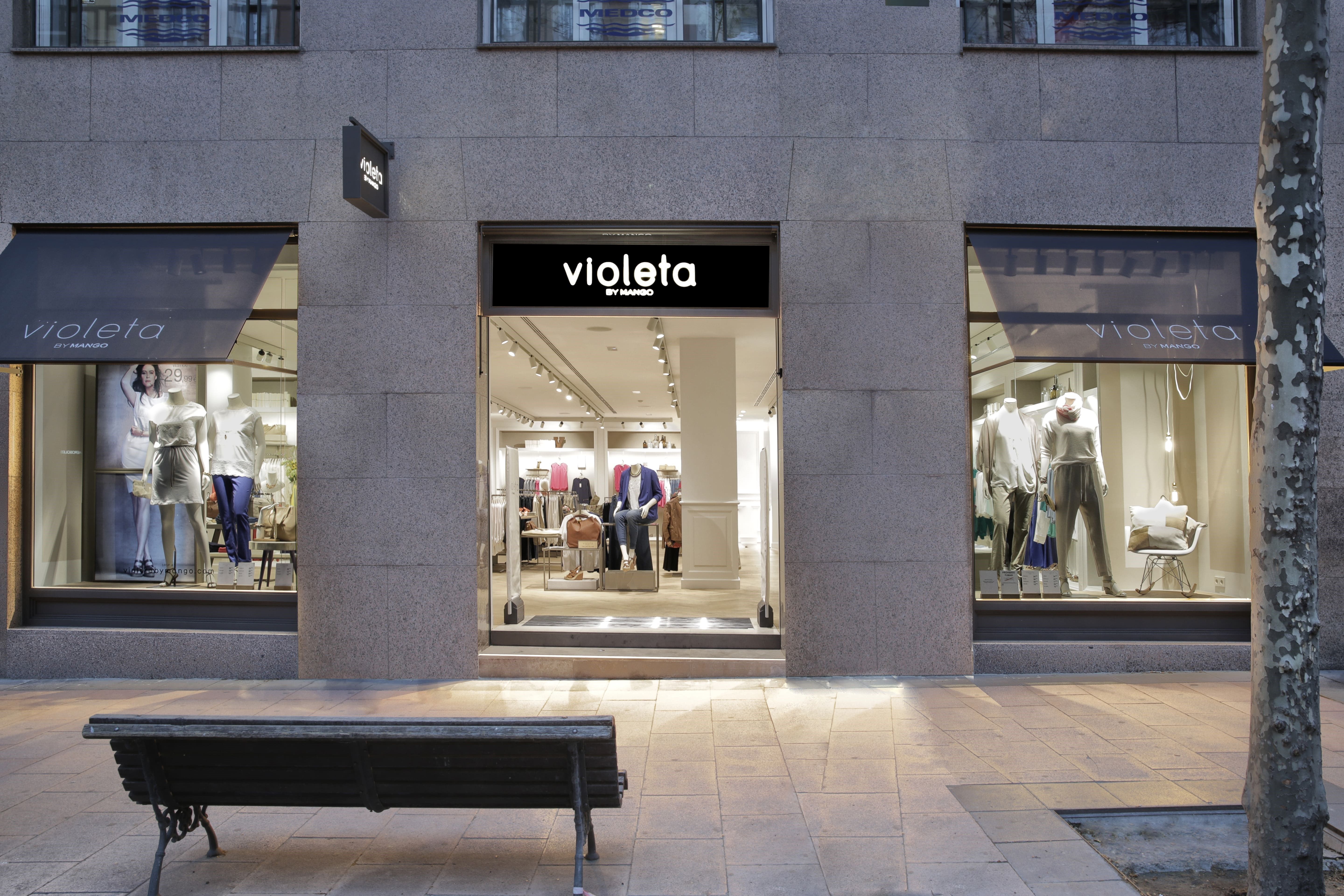 L'exterior d'una botiga de Violeta by Mango, en una imatge d'arxiu | Europa Press