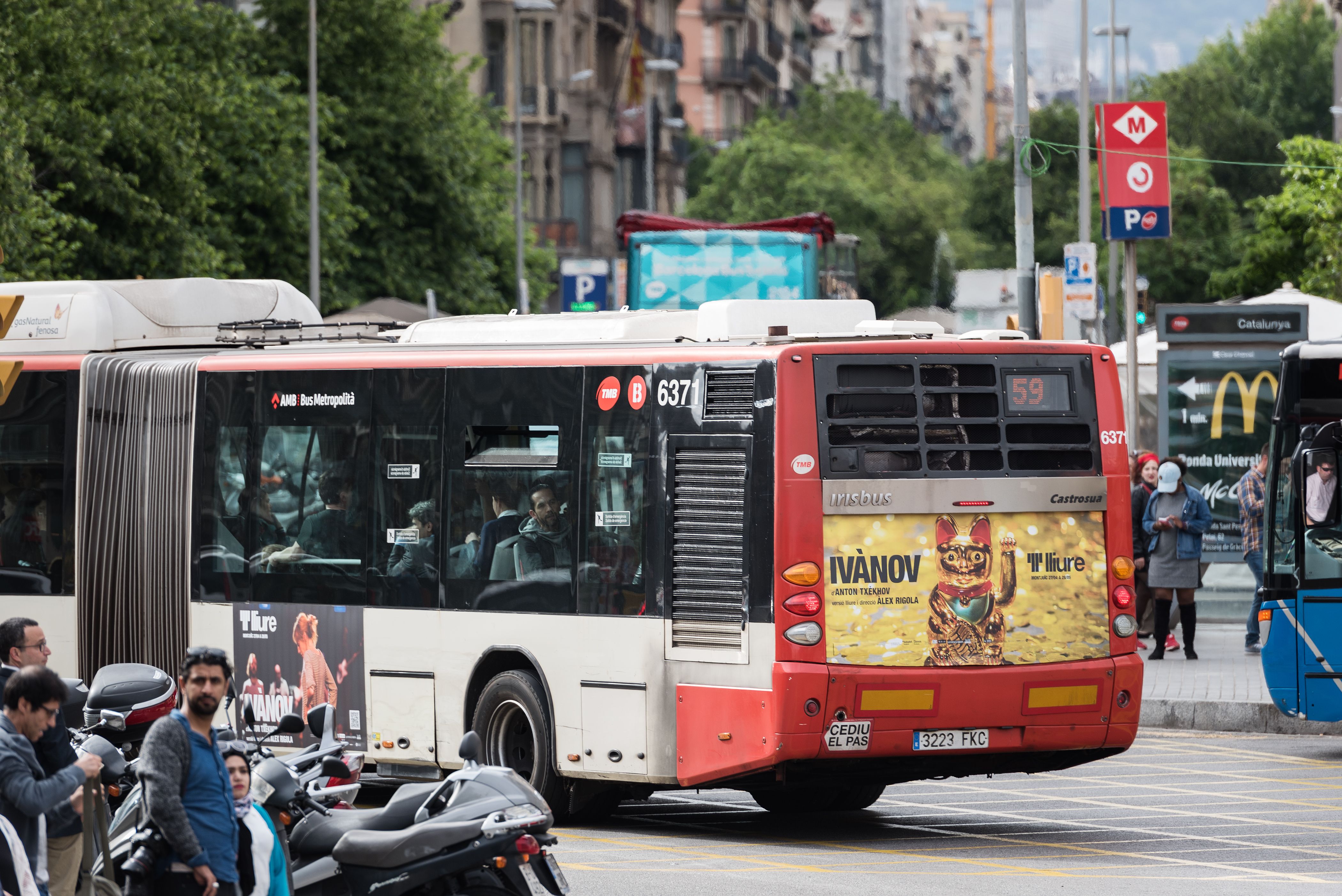 Un autobús de Barcelona, que recuperarà el 100% de l'oferta al setembre | iStock